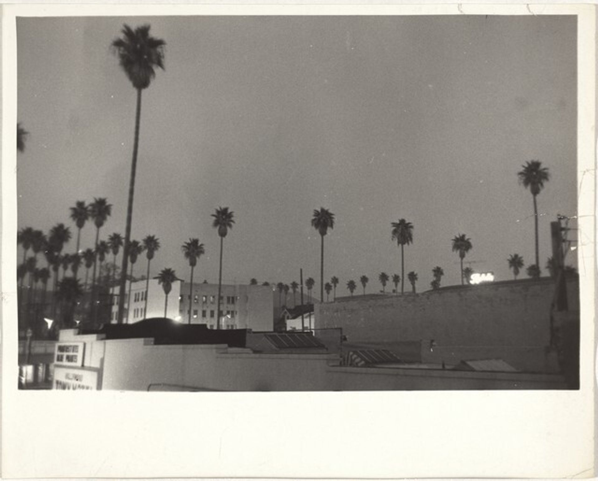 Buildings at dusk--Los Angeles by Robert Frank