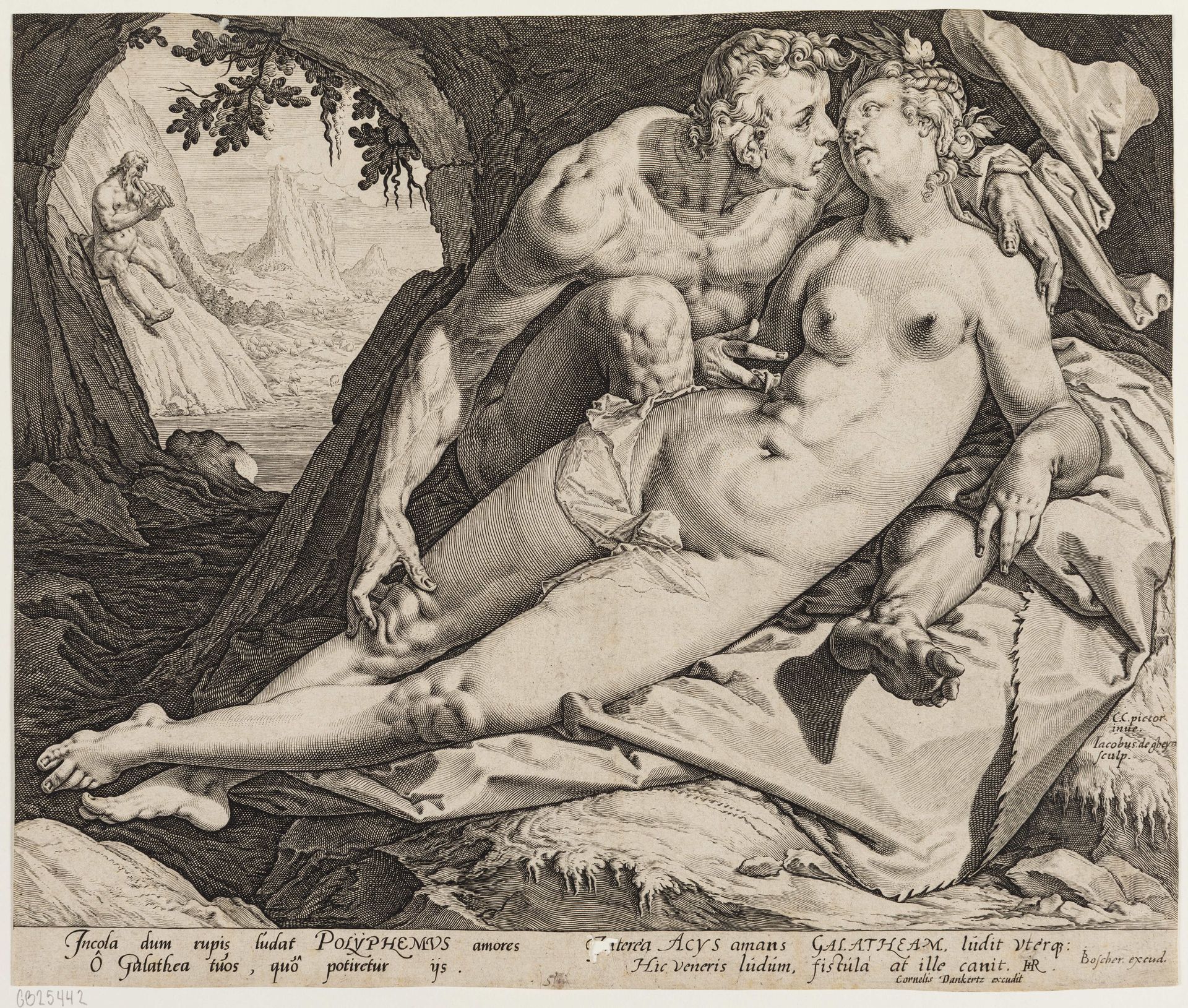Acis og Galateia by Gheyn, Jacques II de