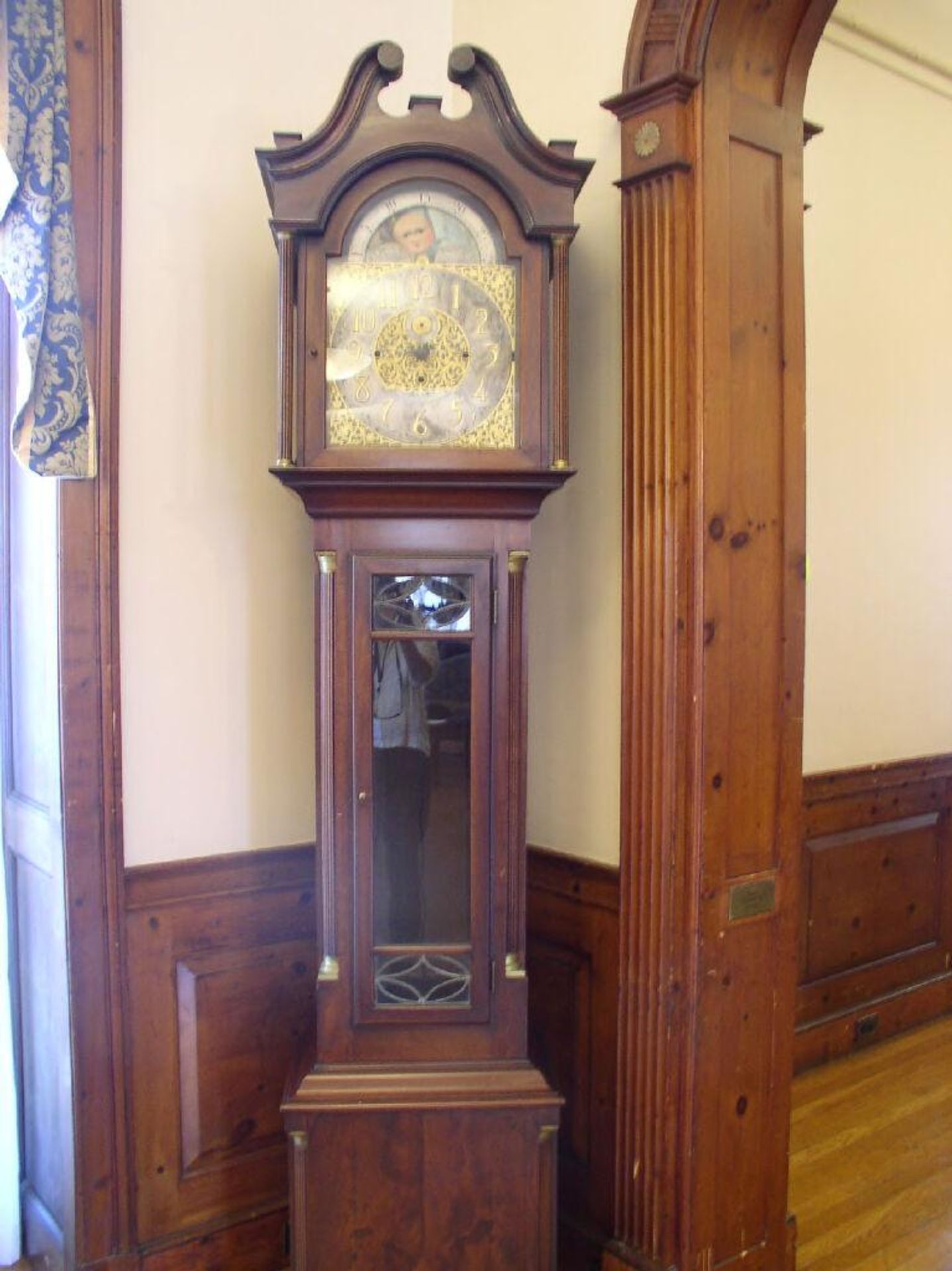 Tall Case Clock by Bigelow, Kennard & Co.