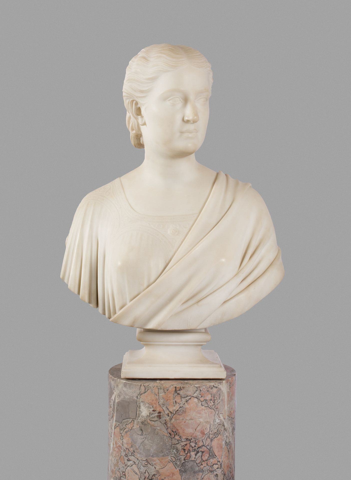 Mrs. Potter Palmer by Hiram Powers