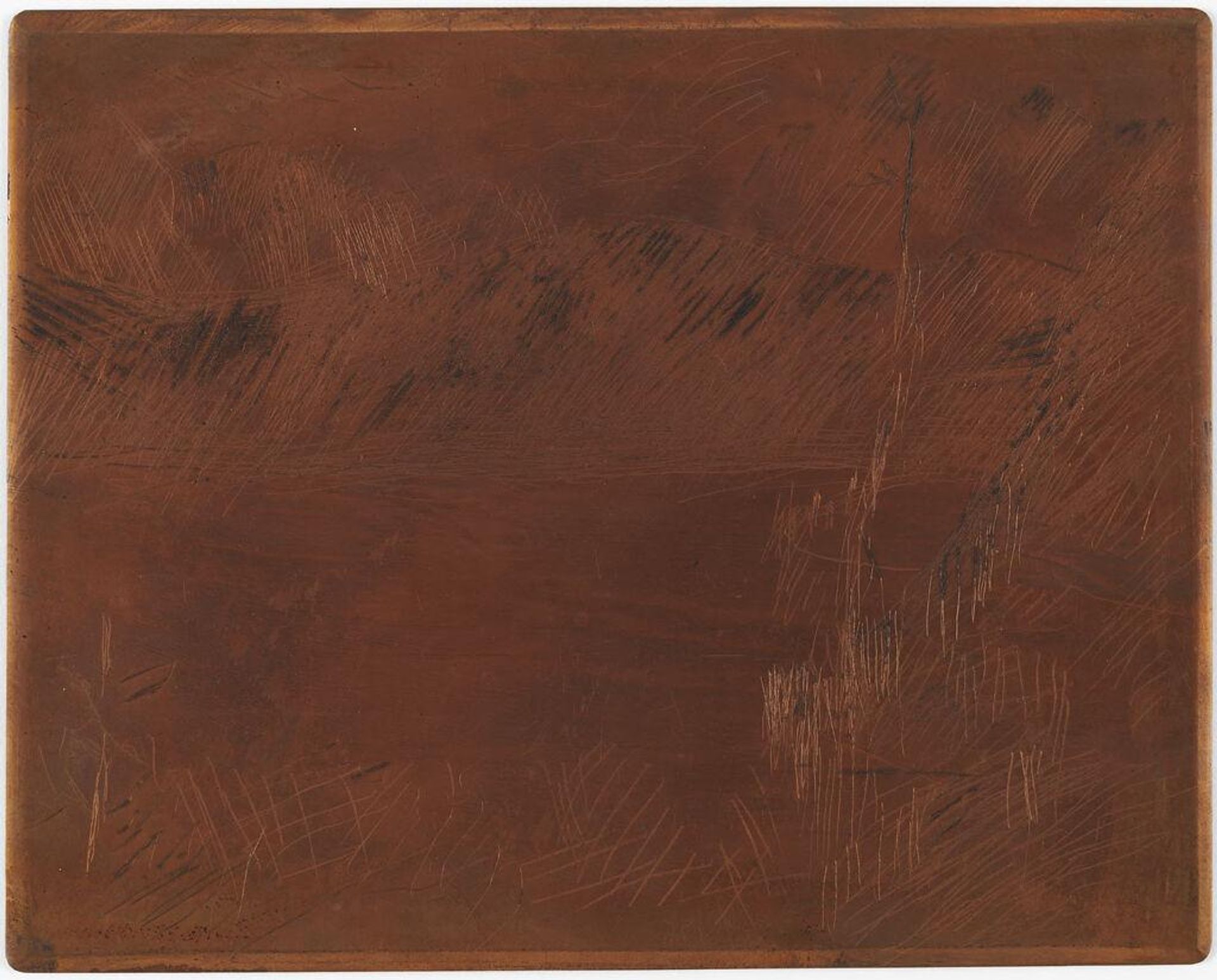 Copper plate: Walchensee by Lovis Corinth