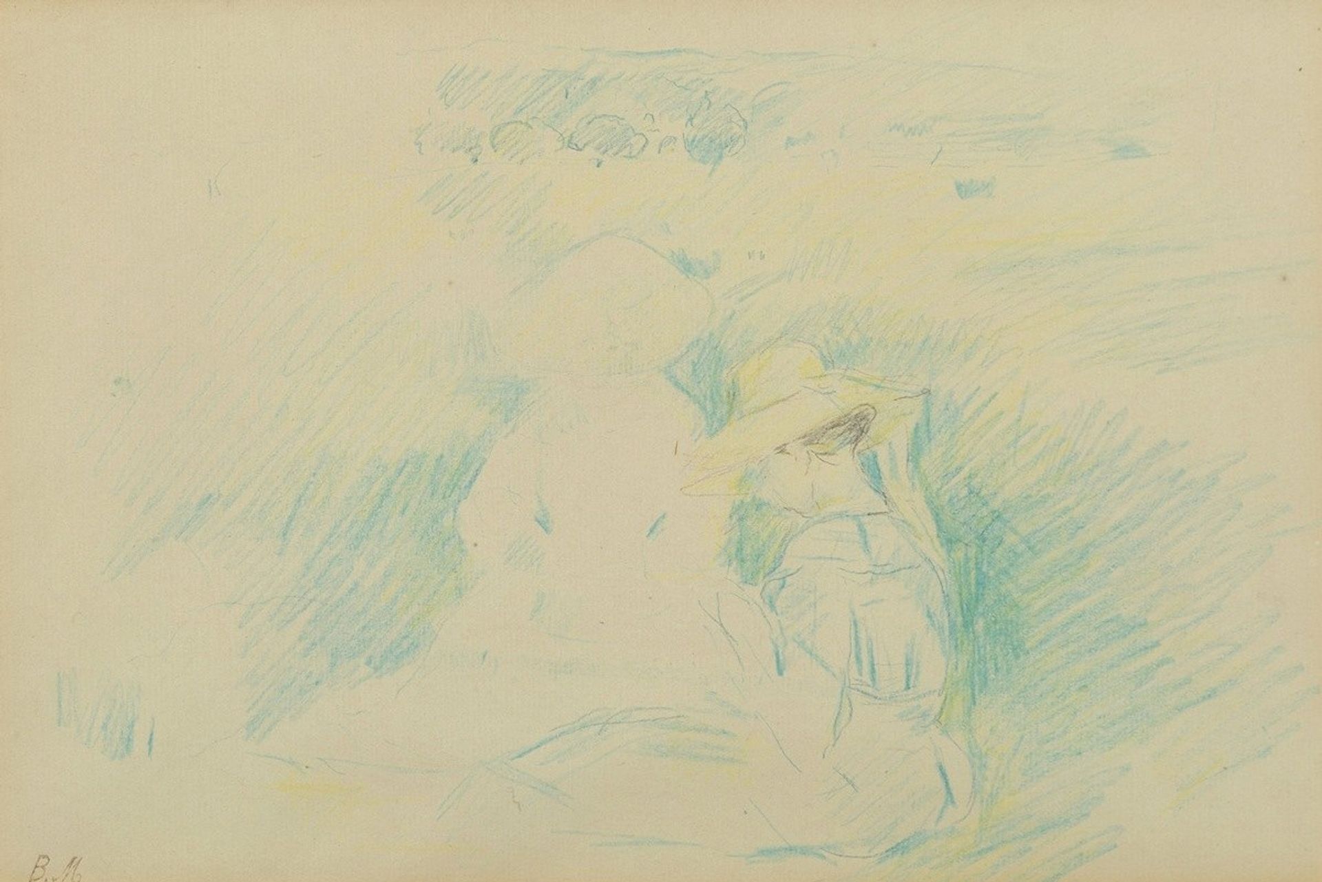 Two women by Berthe Morisot
