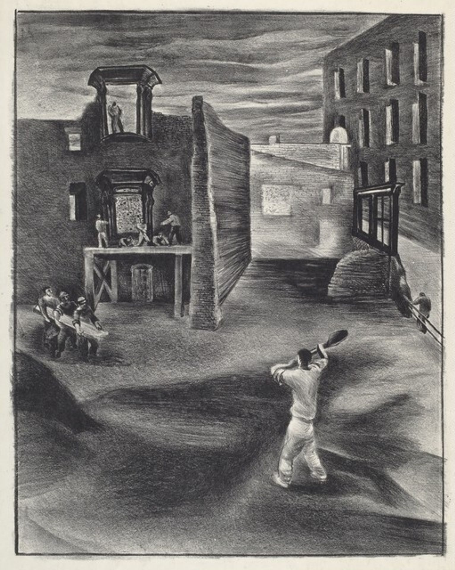 Untitled (Razing A Building) by Ruth Chaney
