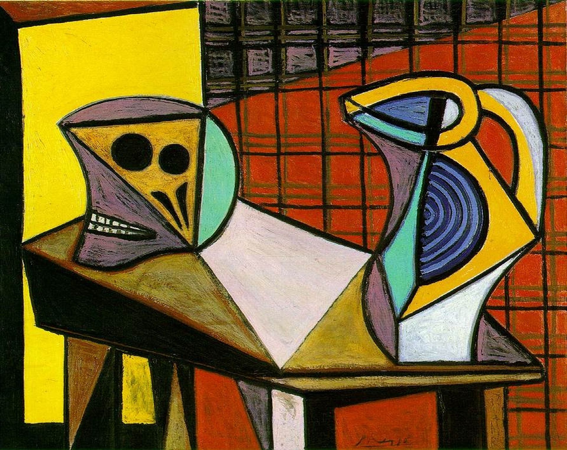 Crane and pitcher - Pablo Picasso | Artera