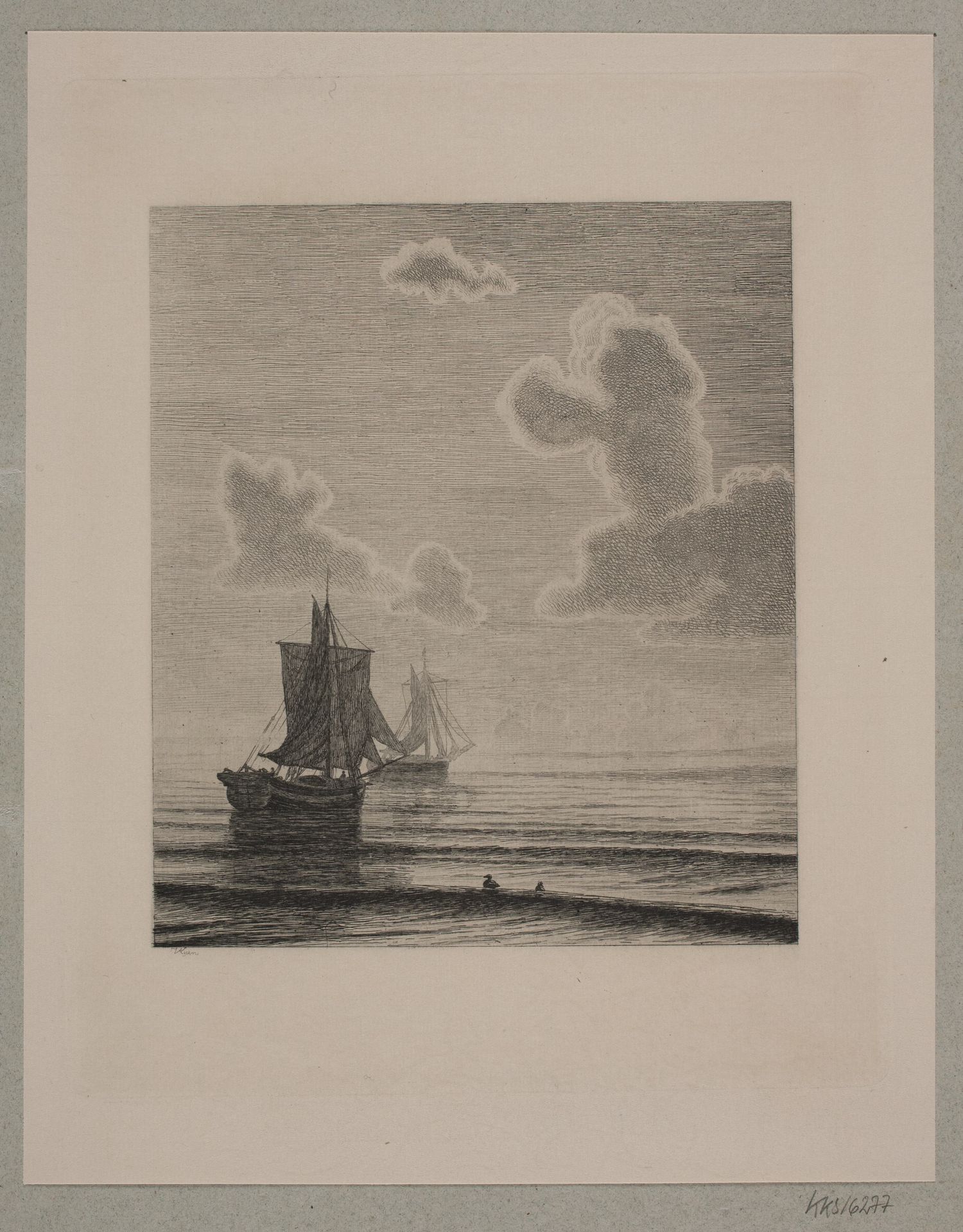 Stille vejr by Vilhelm Kyhn
