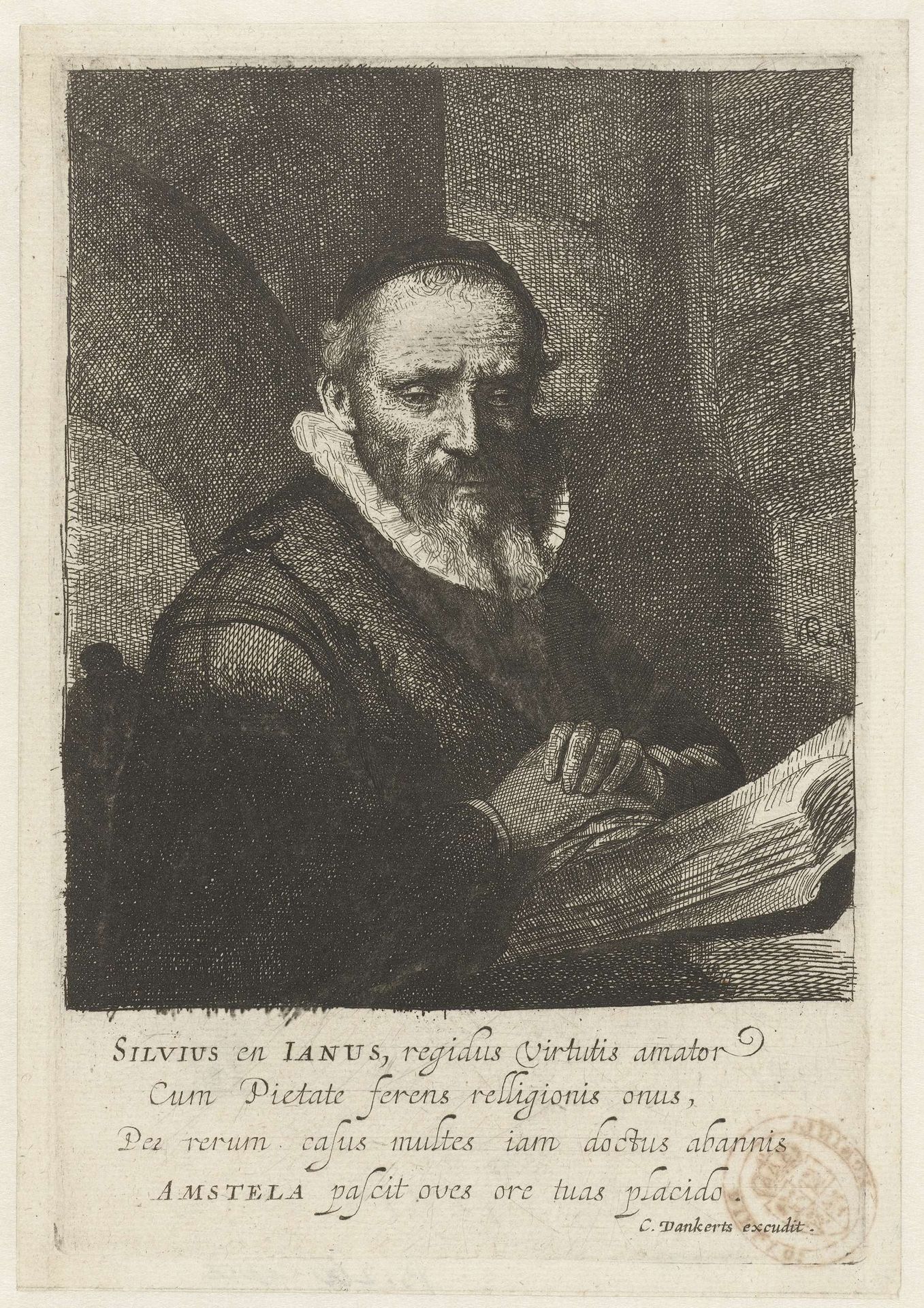 Jan Cornelis Sylvius by Salomon Savery