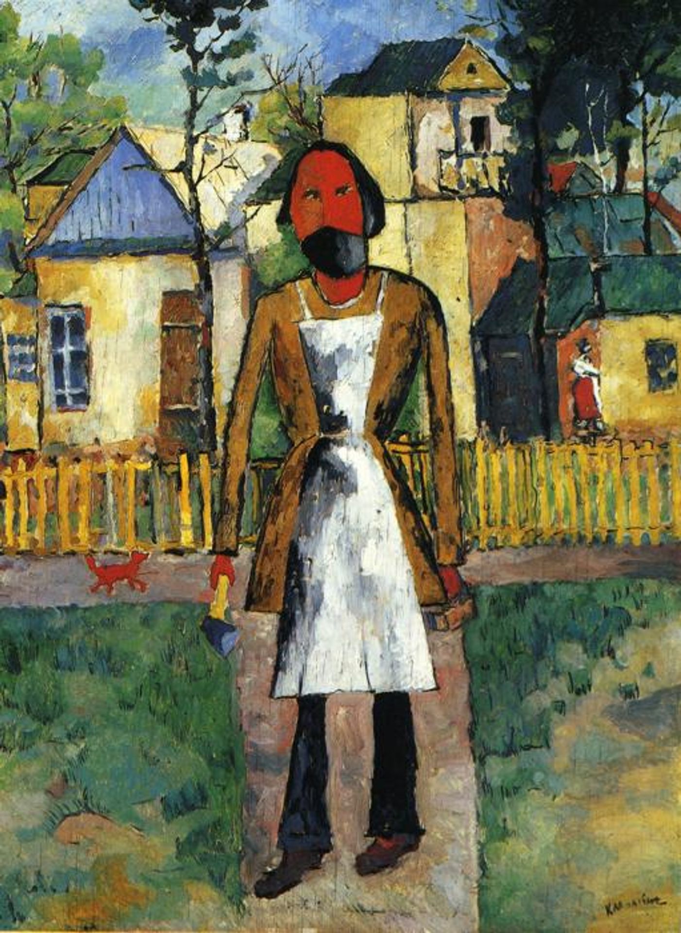 Carpenter by Kazimir Malevich