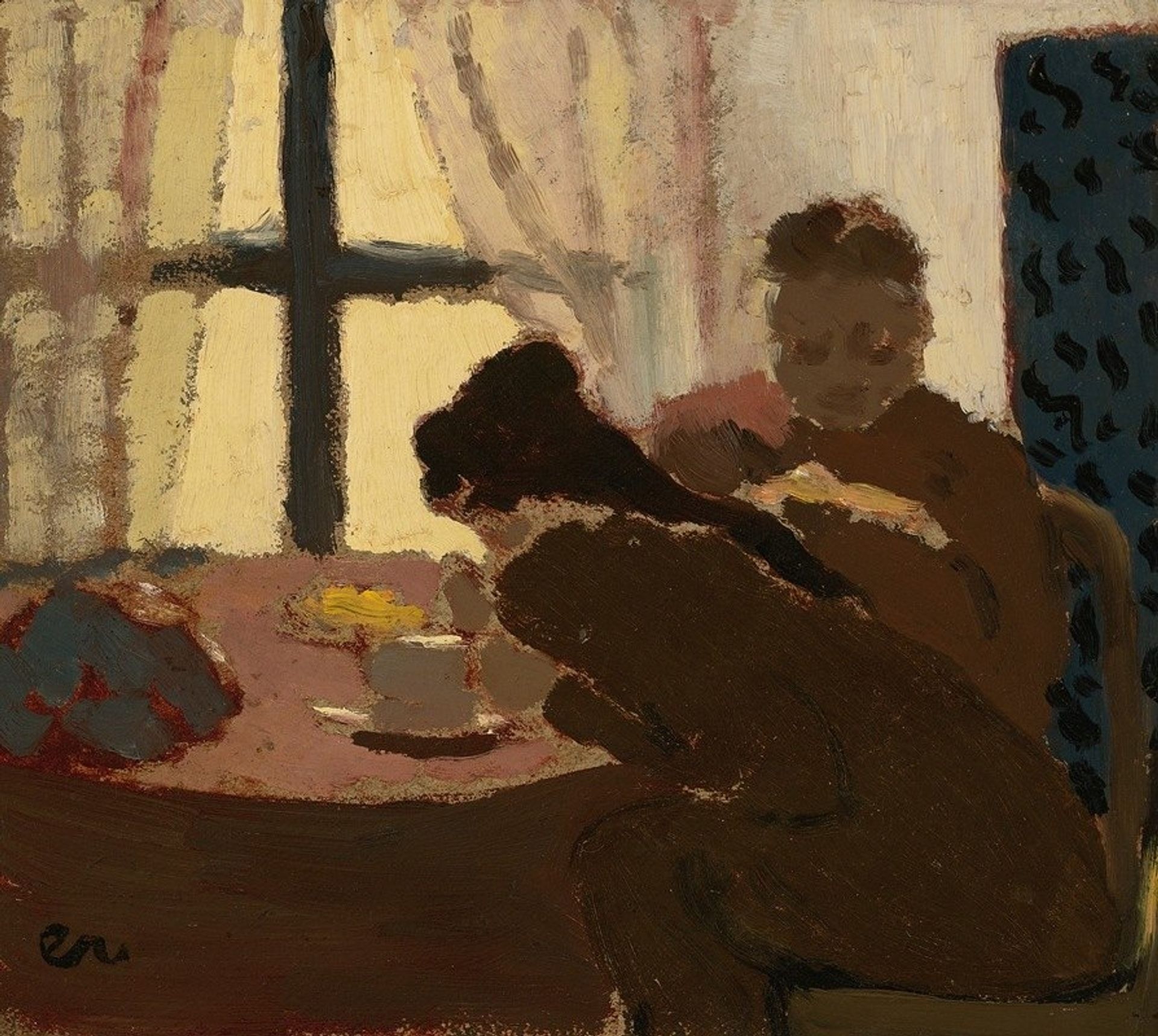 Petit Déjeuner Devant La Fenêtre by Édouard Vuillard
