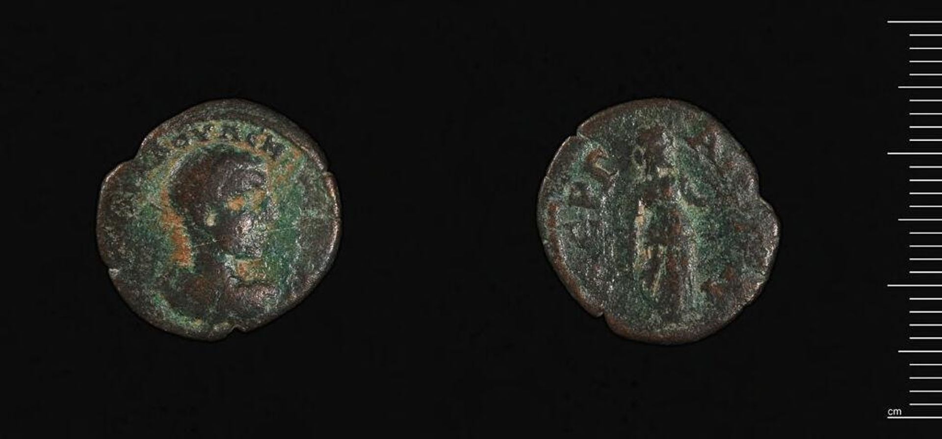 Coin of Perge under Diadumenian by Diadumenian