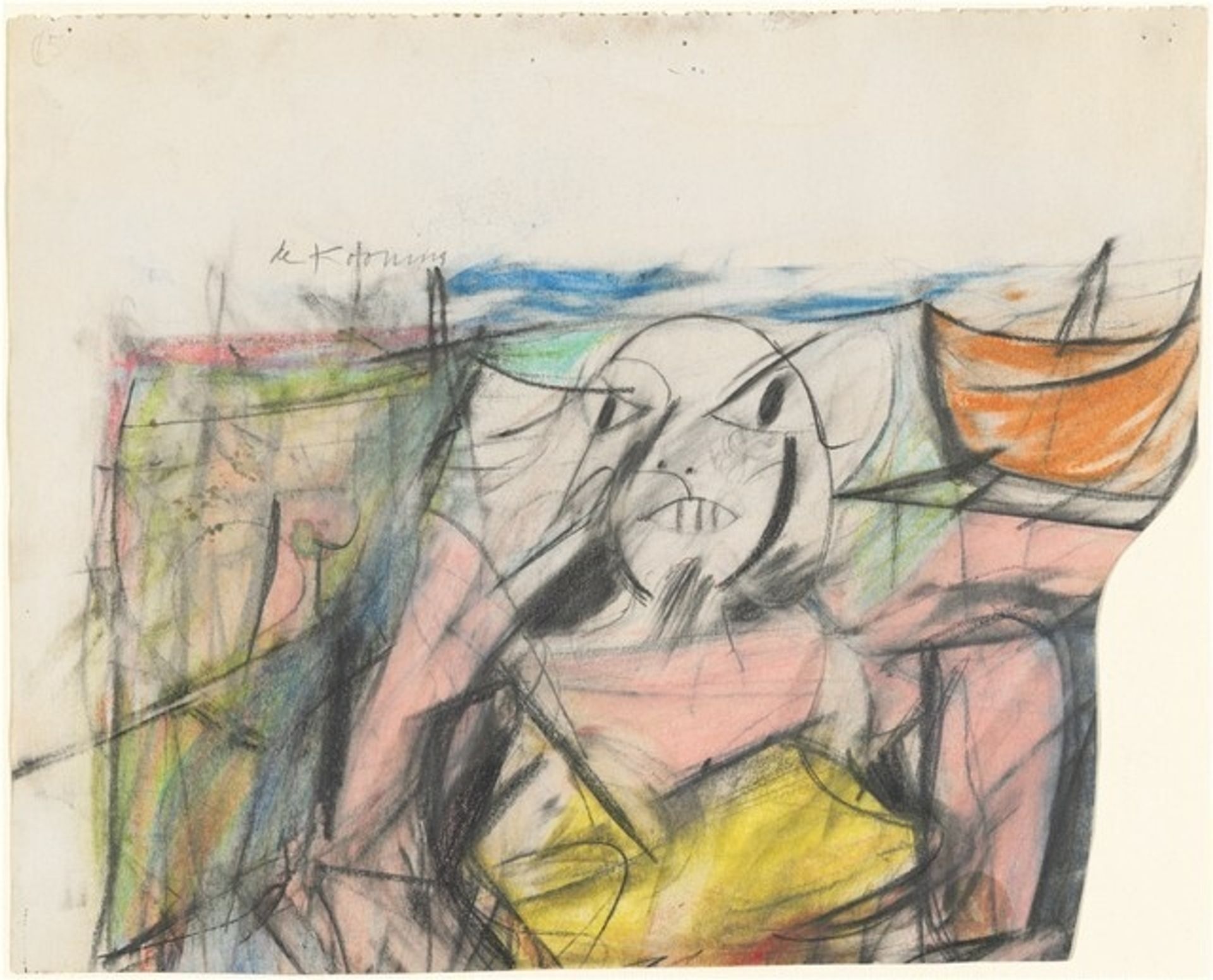 Woman I by Willem de Kooning