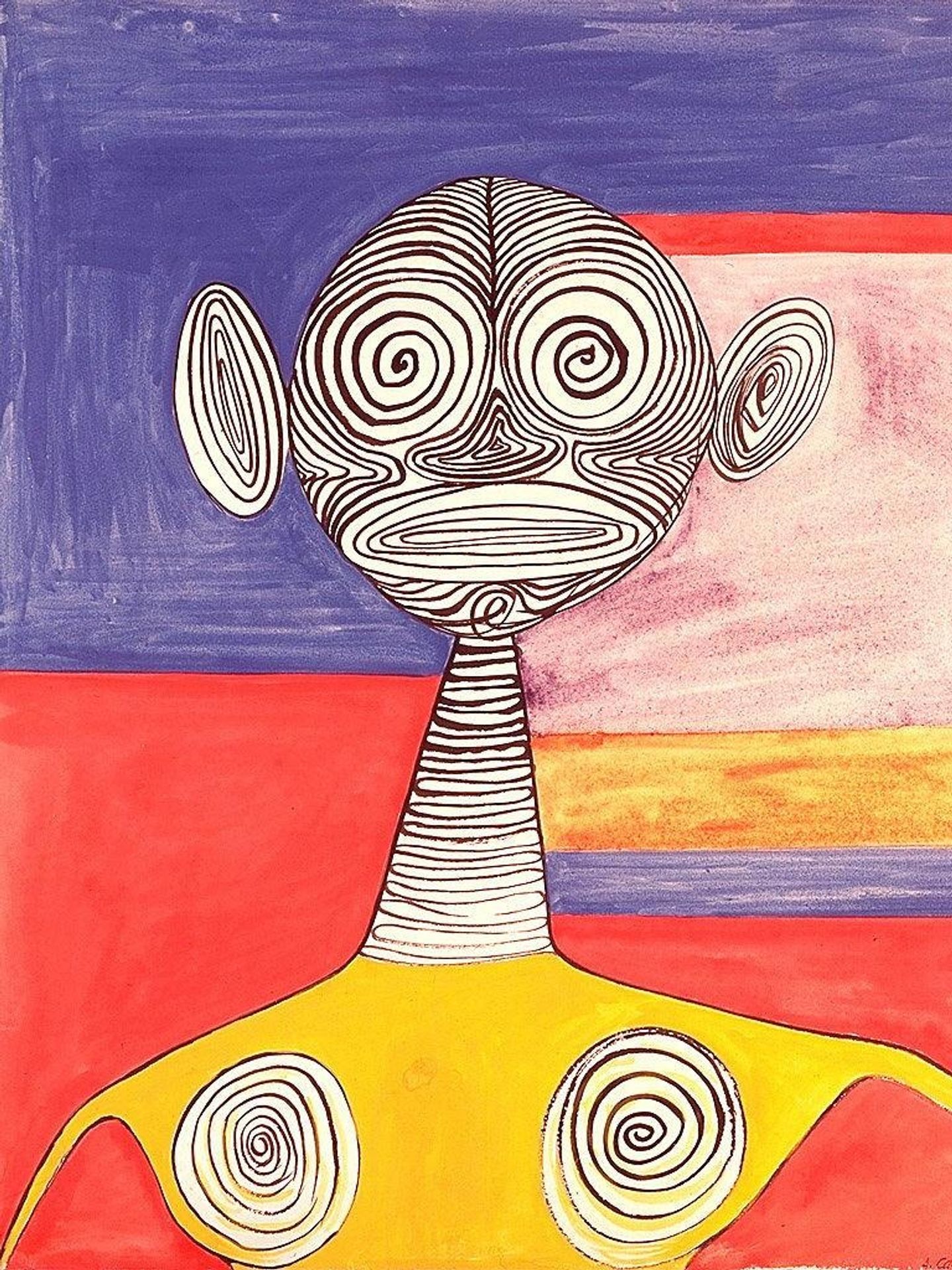 Yellow Tights by Alexander Calder
