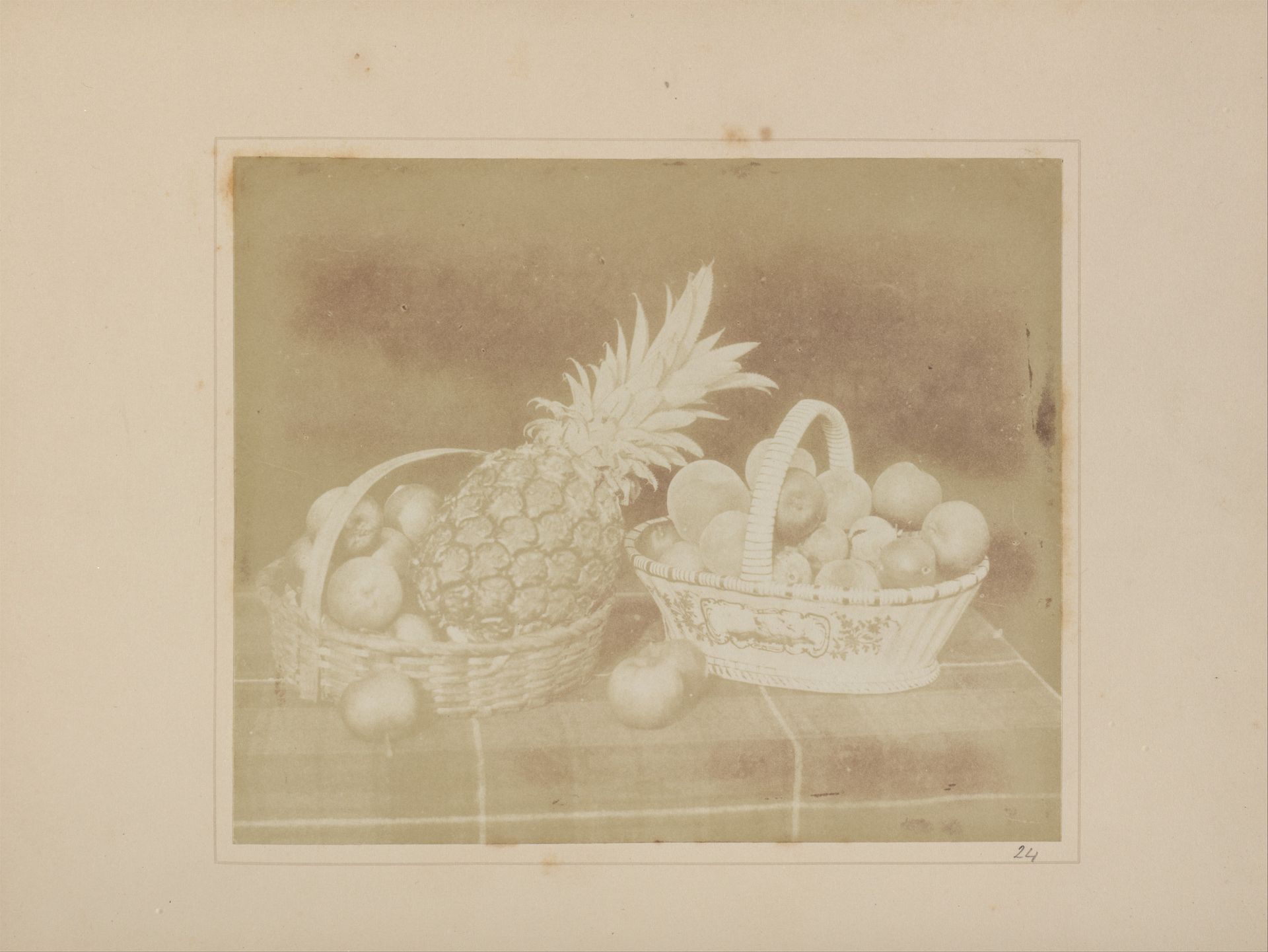 A Fruit Piece by William Henry Fox Talbot
