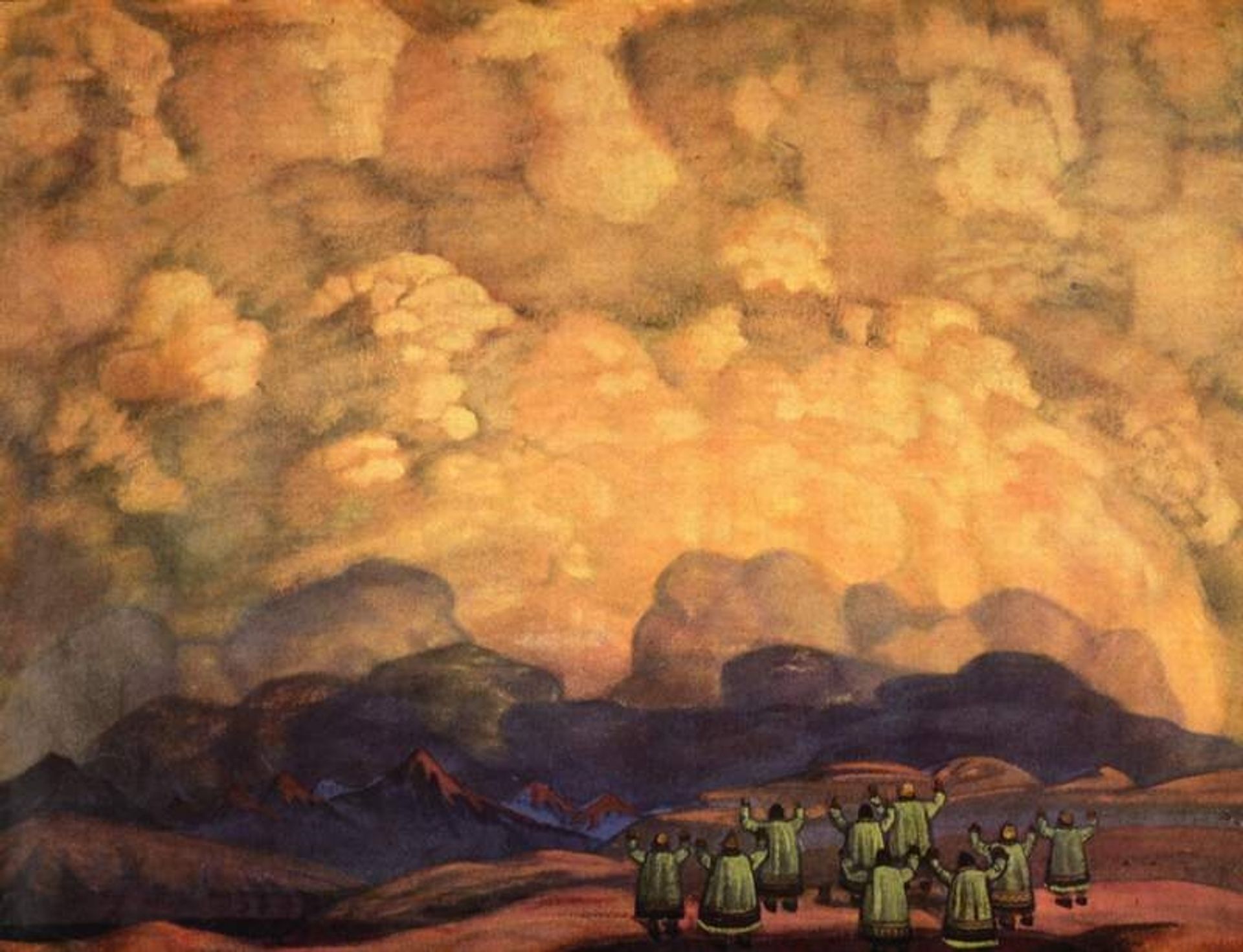 Behest of the sky by Nicholas Roerich