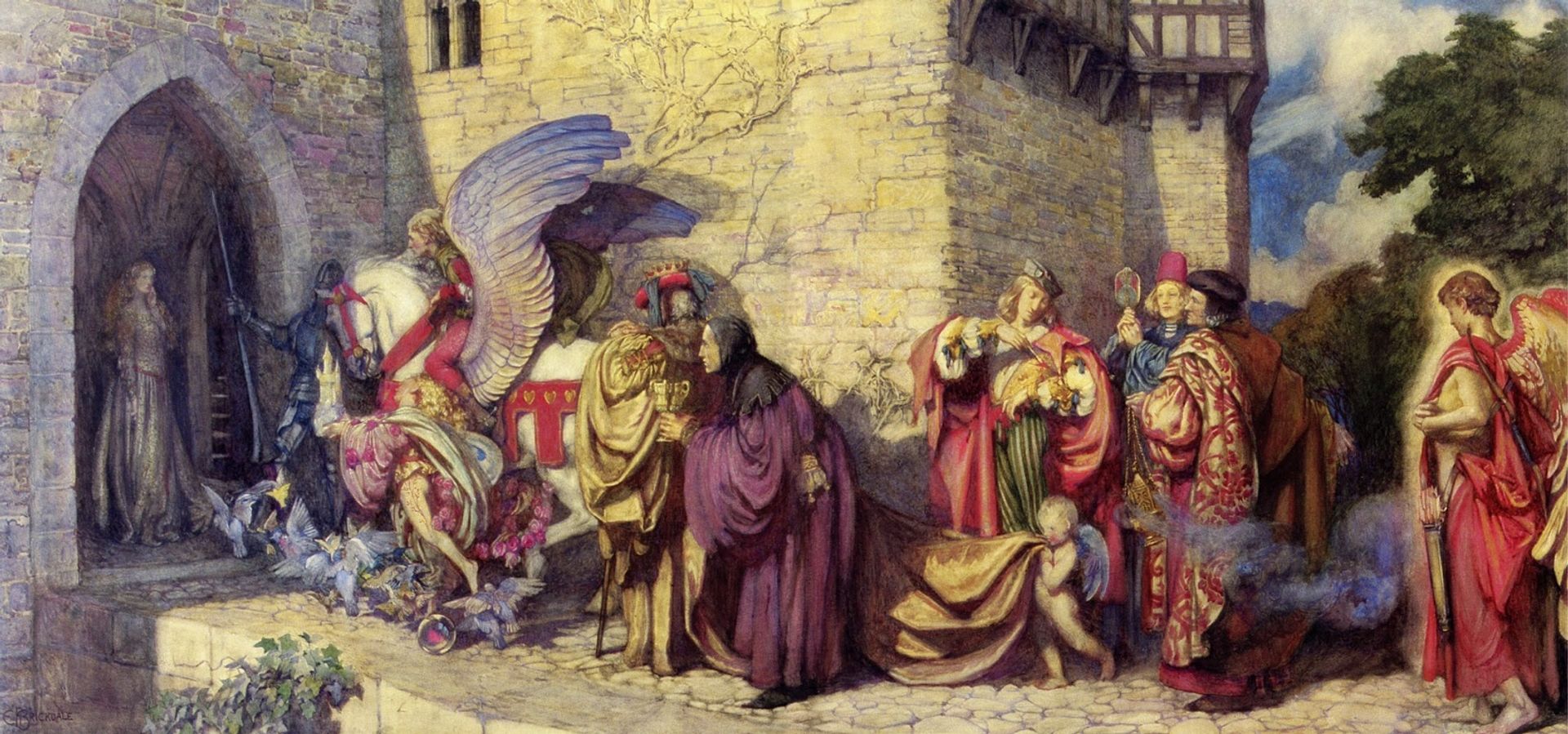 Love and His Counterfeits by Eleanor Fortescue-Brickdale