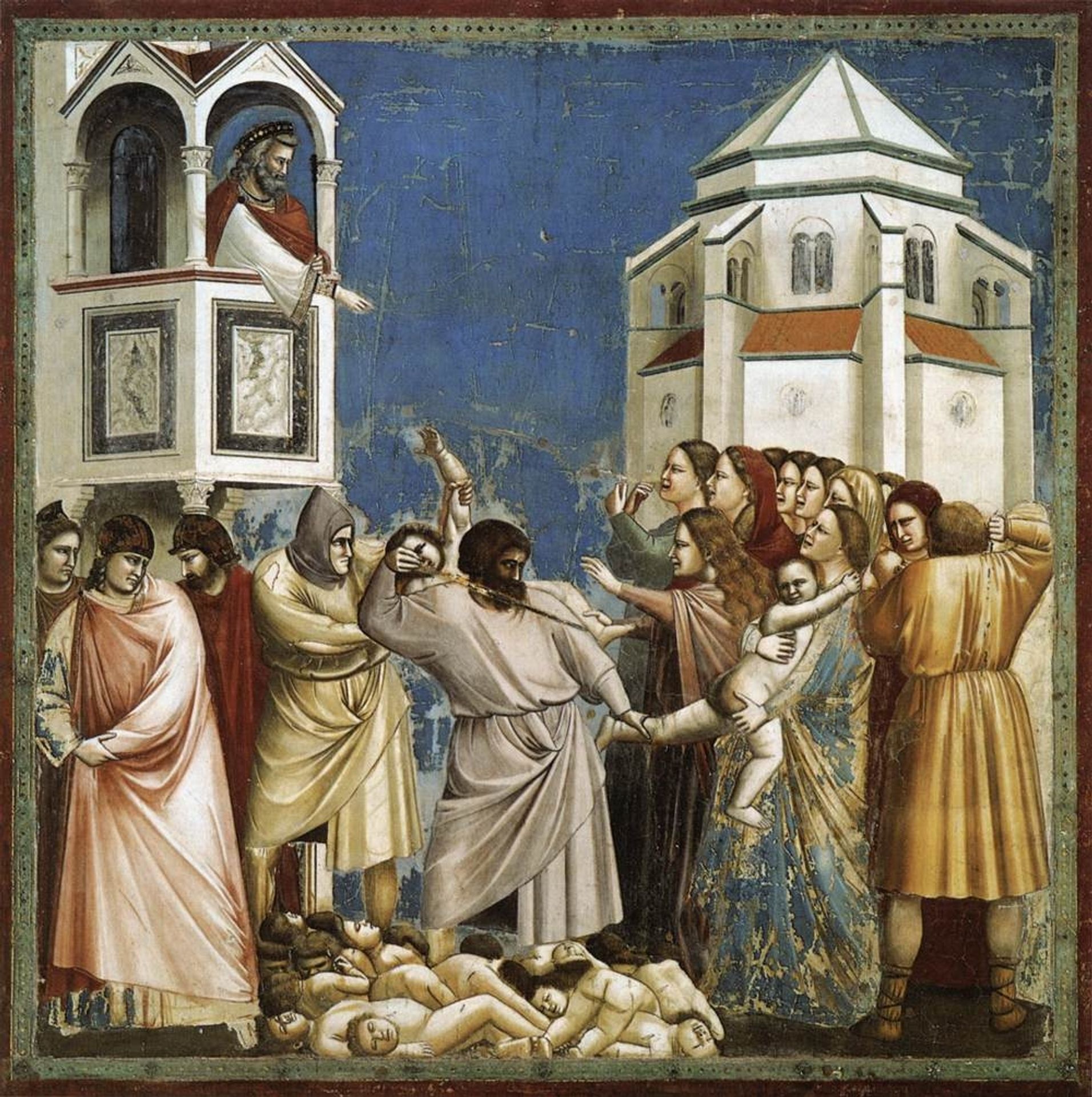 The Massacre of the Innocents by Giotto