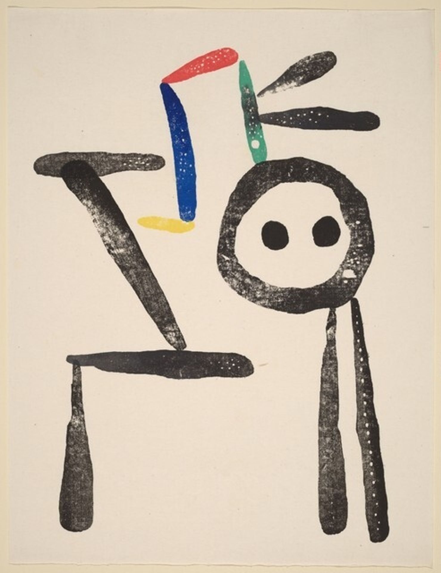 Untitled [plate LXVI] by Joan Miró