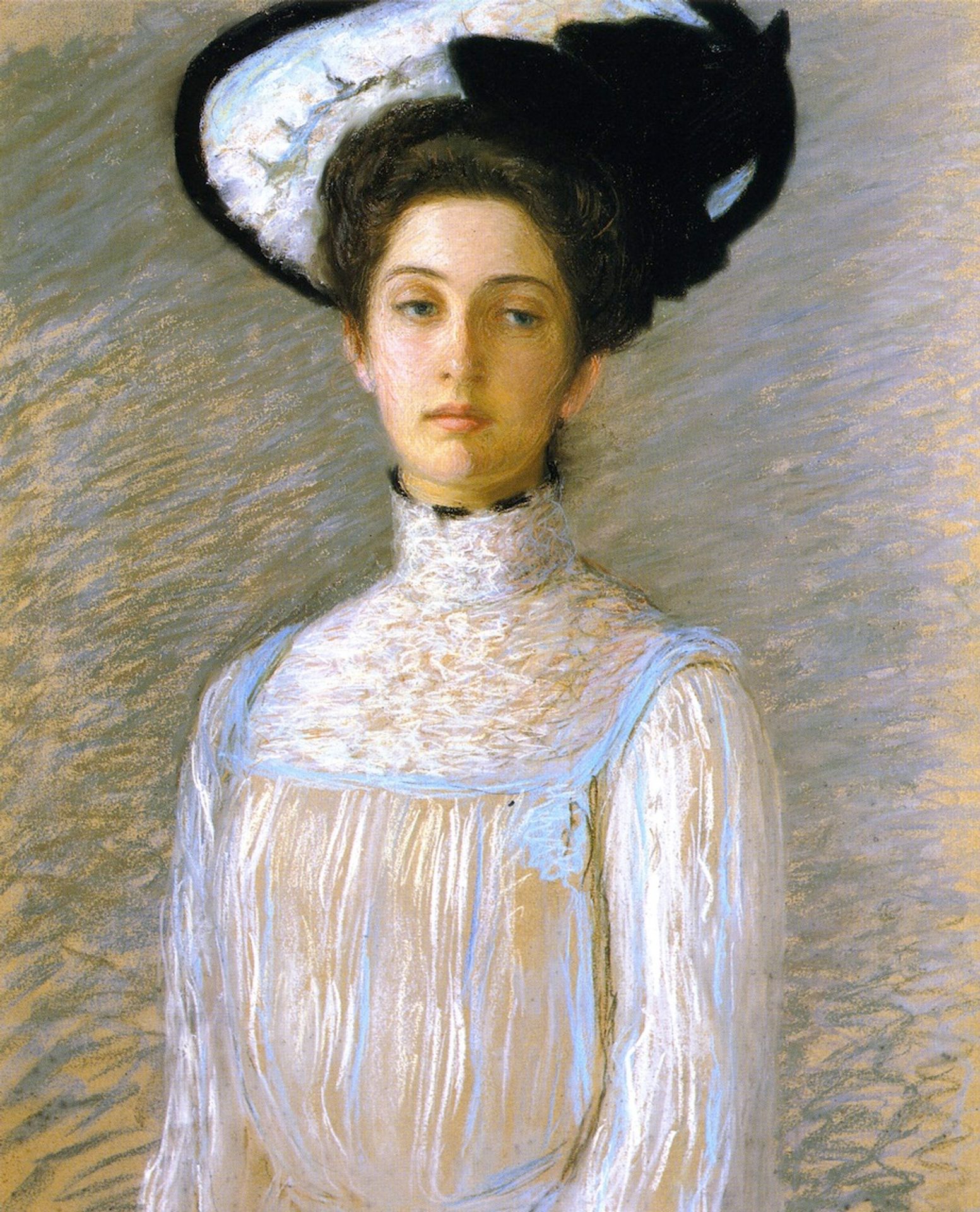 Alice in a White Hat by Lilla Cabot Perry