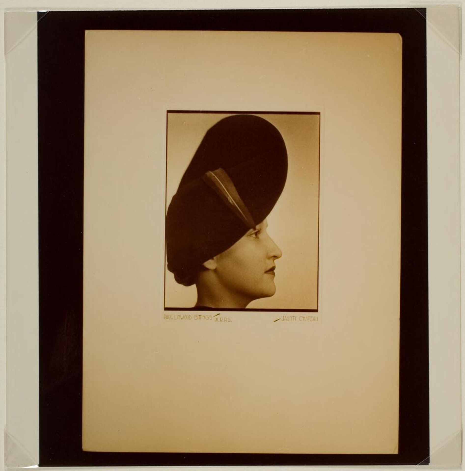 Untitled (photograph of Gittings photo: "Jaunty Chapeau") by Paul Gittings