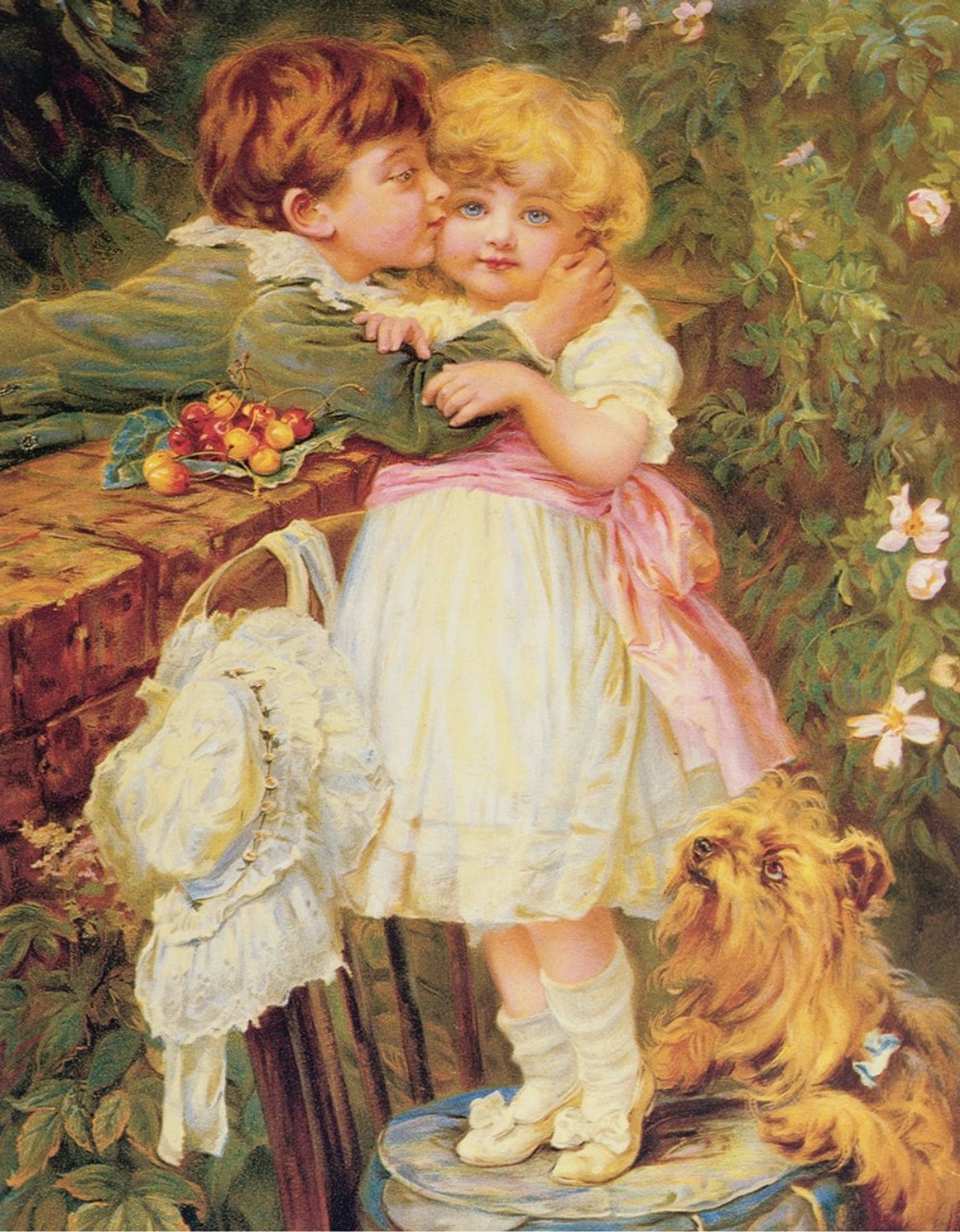 Over The Garden Wall by Frederick Morgan