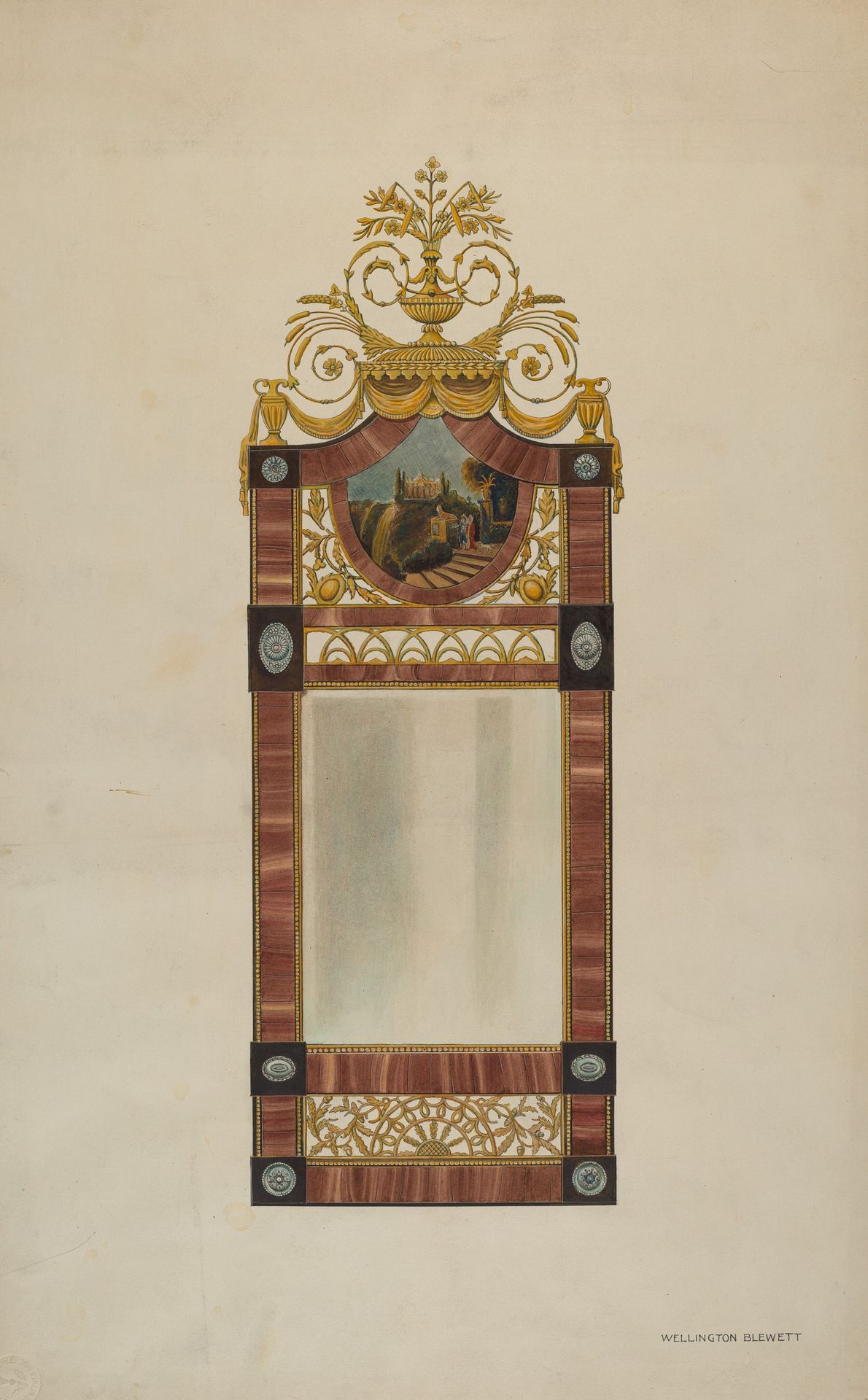 Mirror by Wellington Blewett