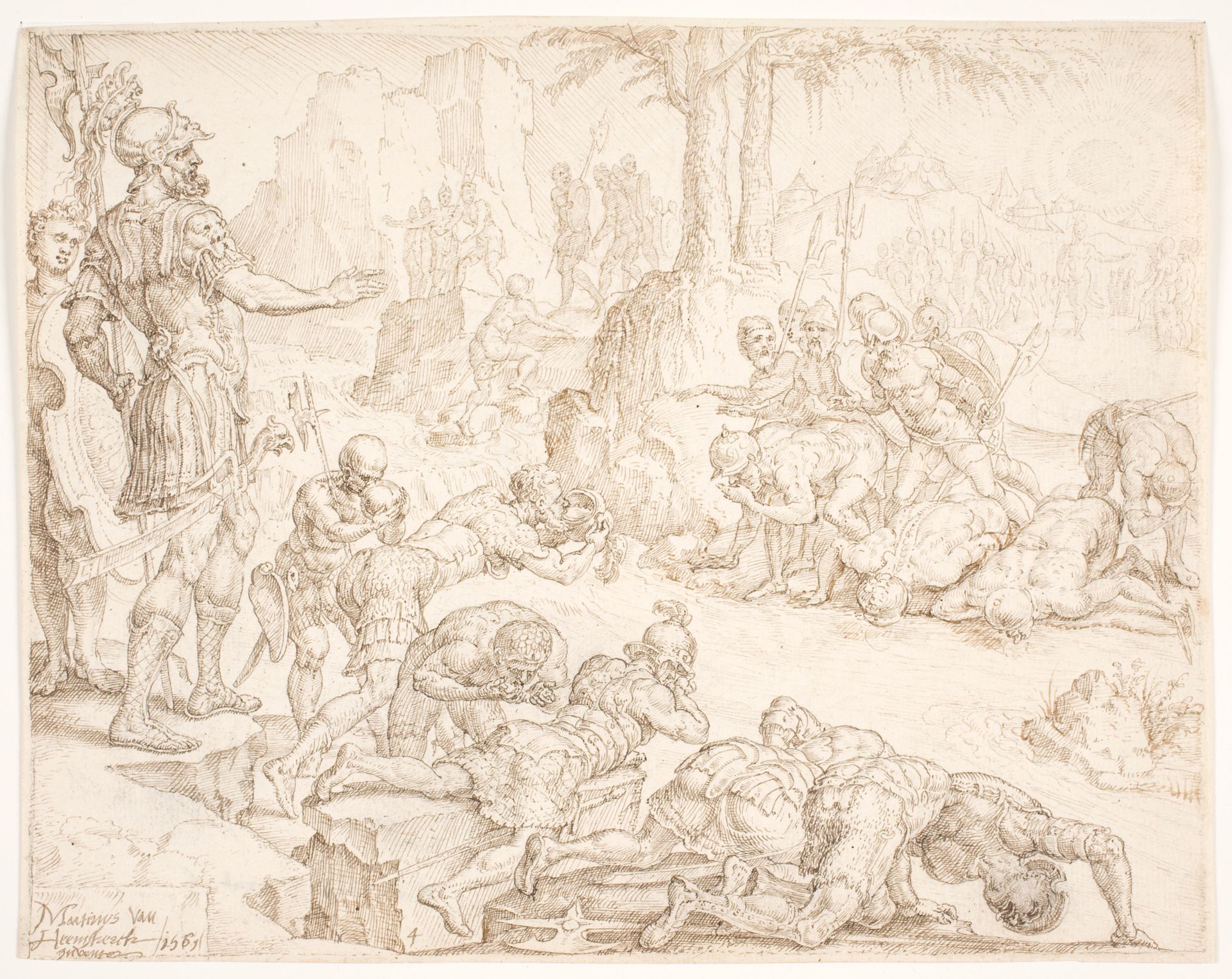 The Reduction of Gideon's Army by Maarten van Heemskerck