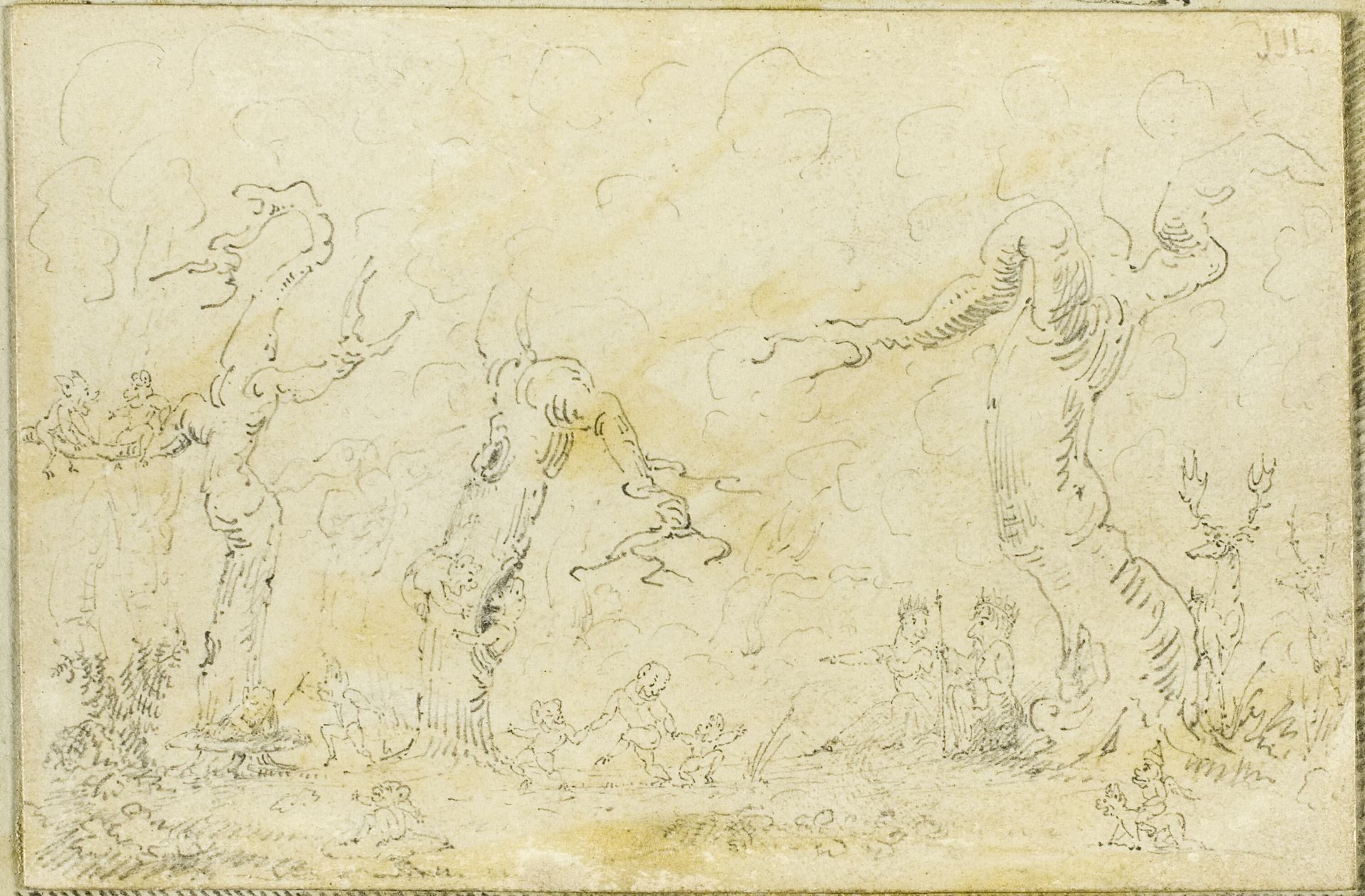 Comic Scene III by George Cruikshank