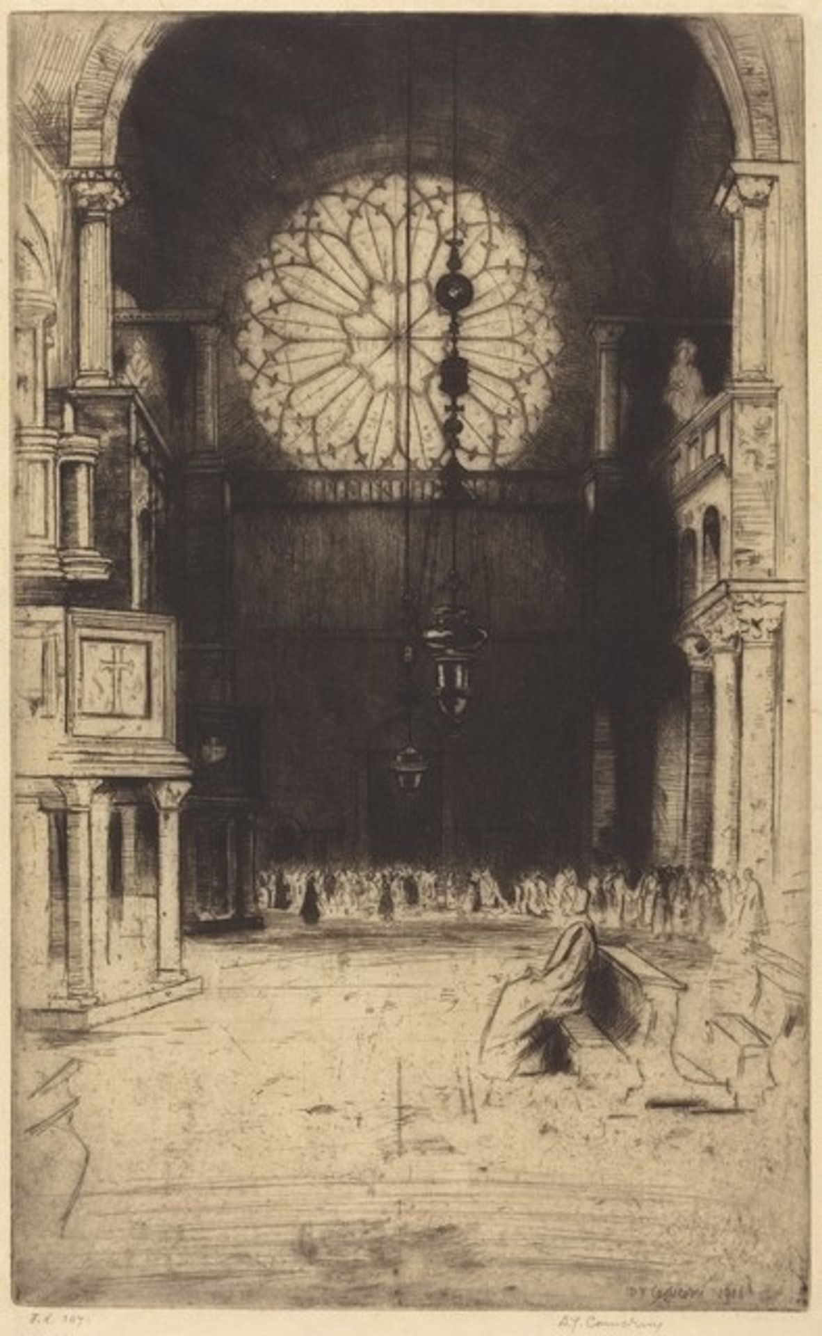 Saint Mark's, No. 2 by David Young Cameron