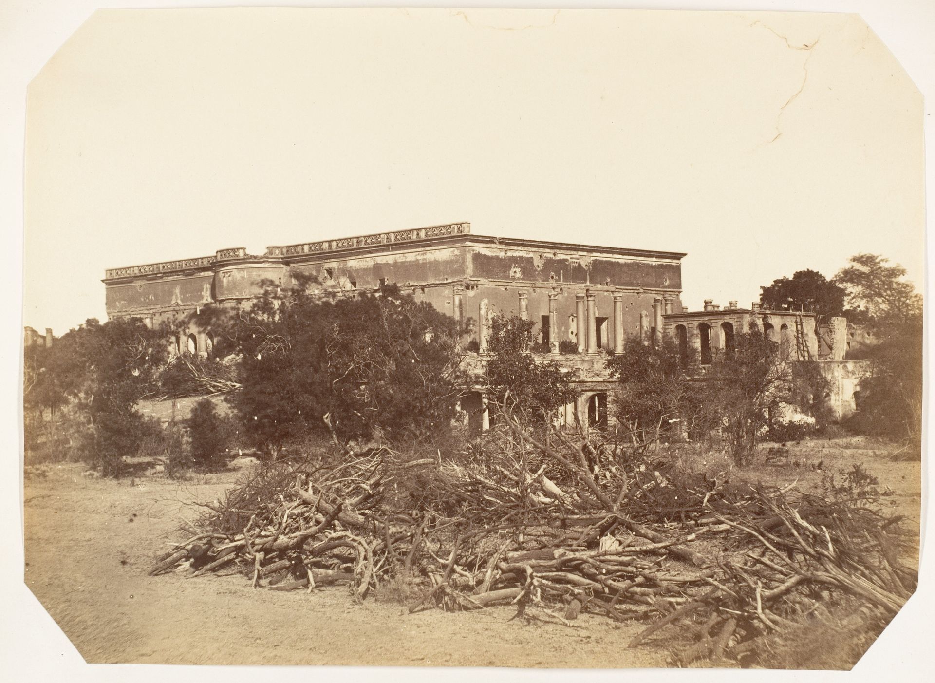 [Metcalfe House, Delhi] by Jean Baptiste Oscar Mallitte