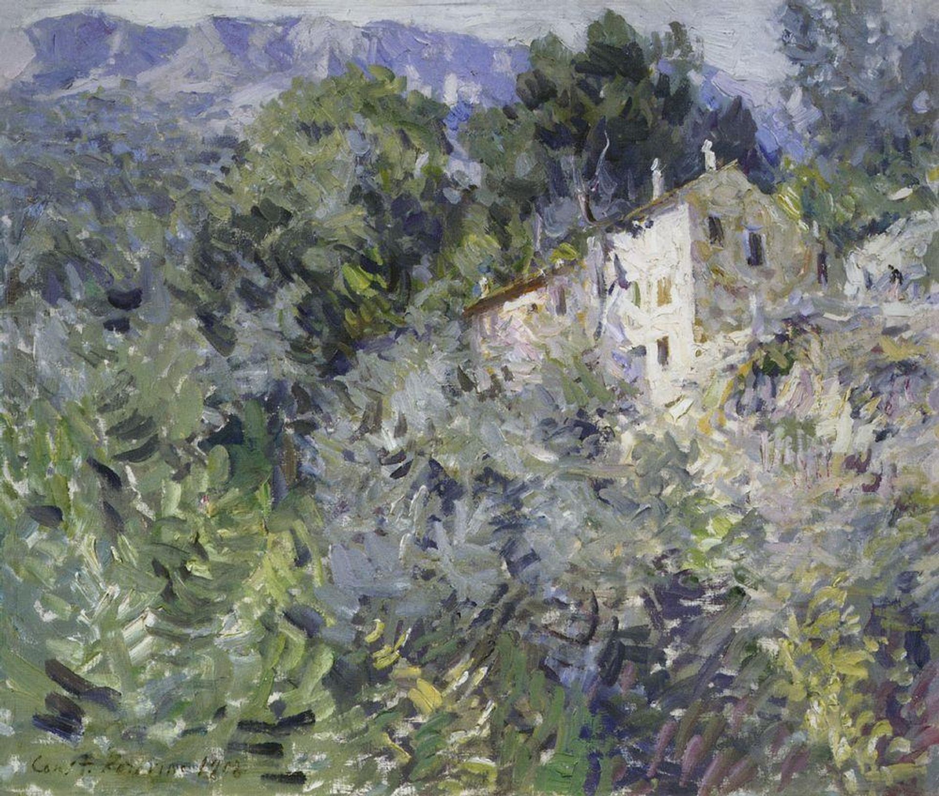 In the south of France by Konstantin Alexeevich Korovin