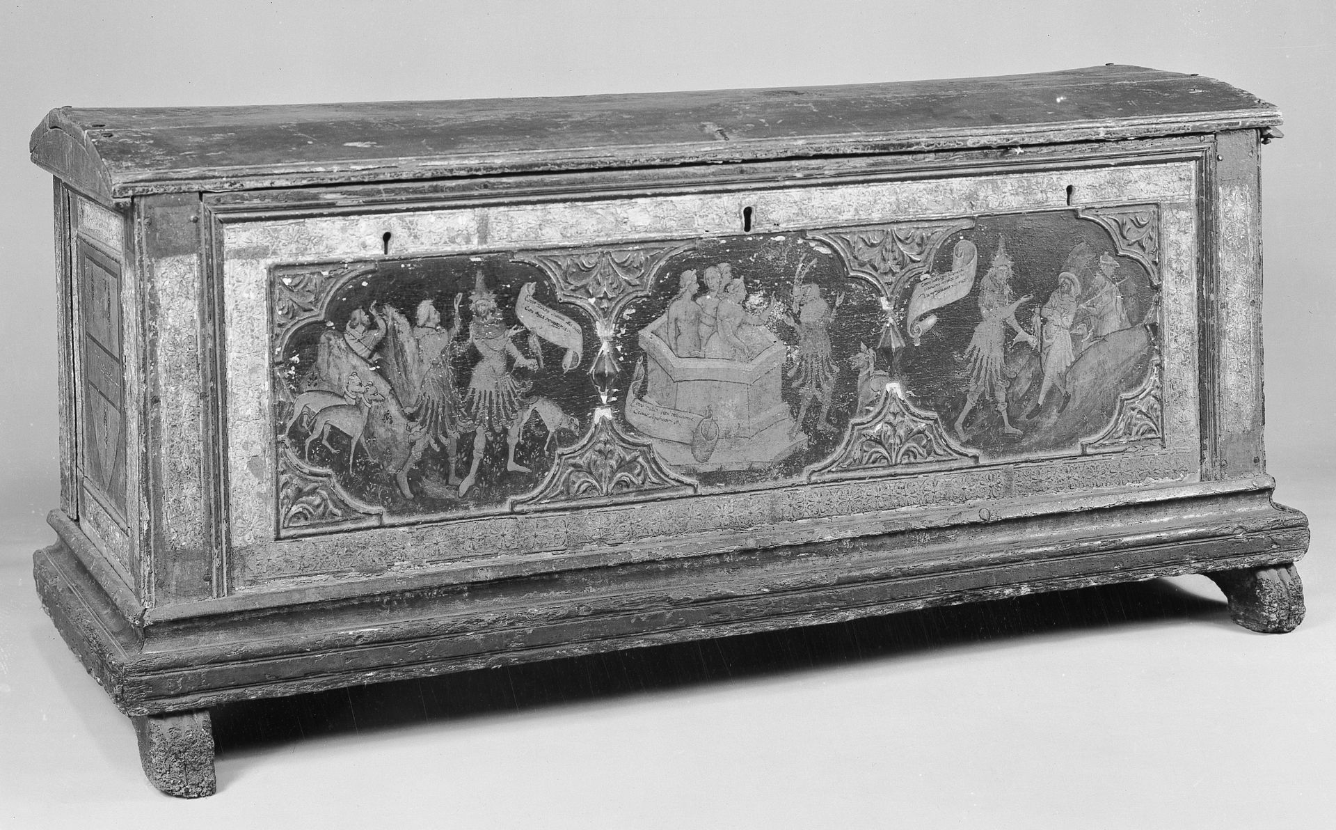 Cassone (one of a pair) by Anonymous