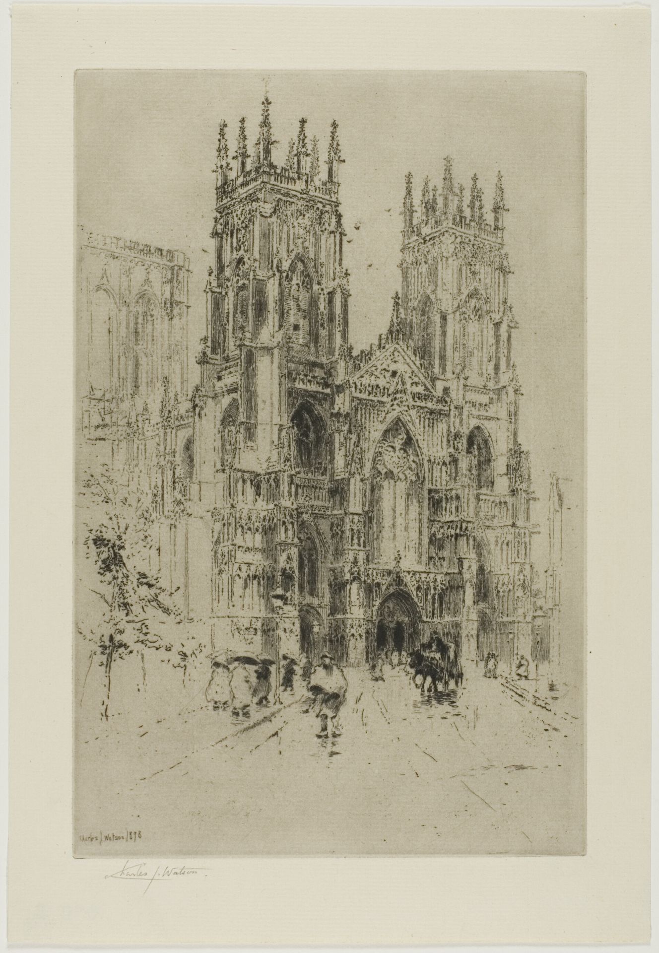 York Cathedral by Charles John Watson