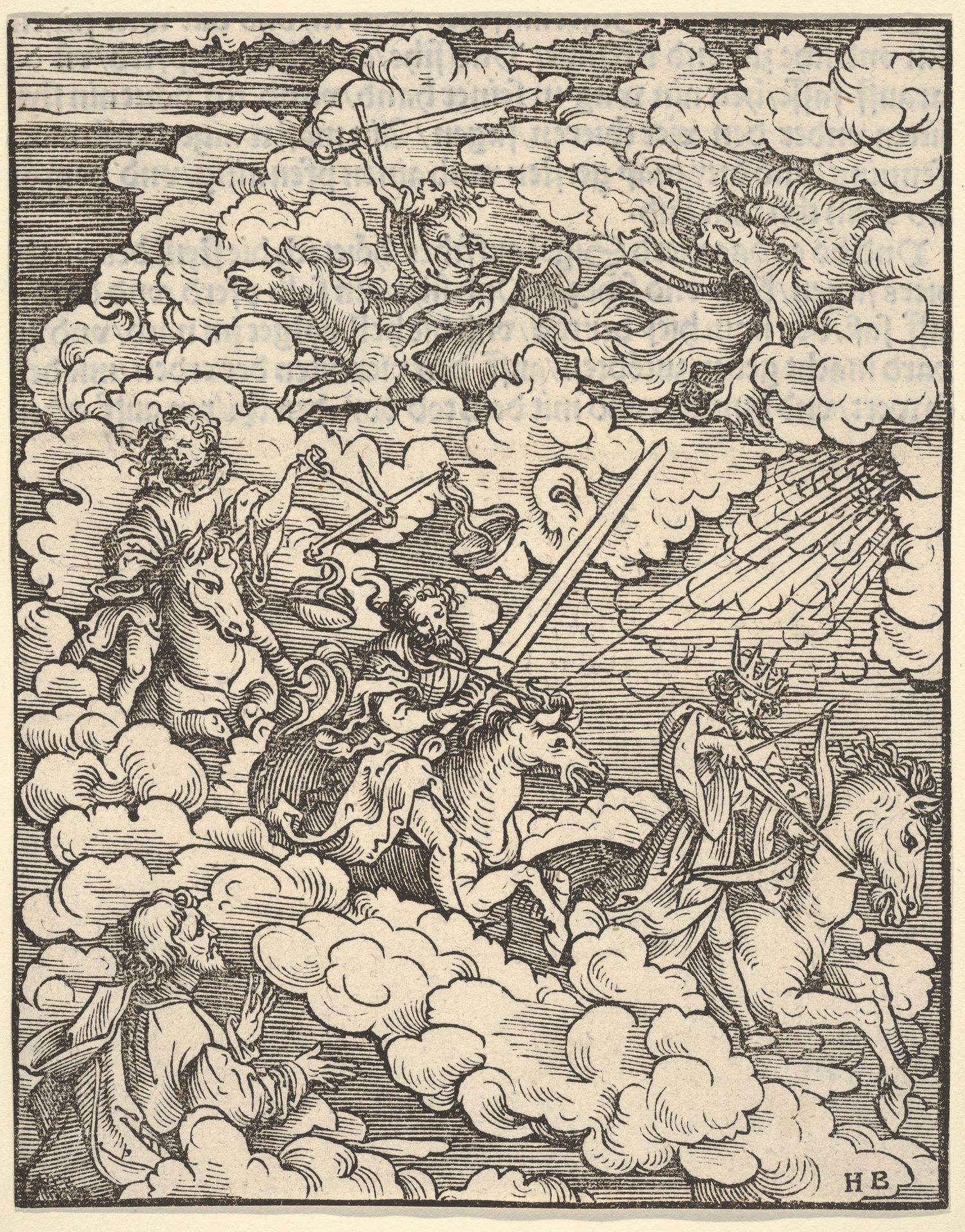 The Apocalyptic Riders, from The Apocalypse by Hans Burgkmair