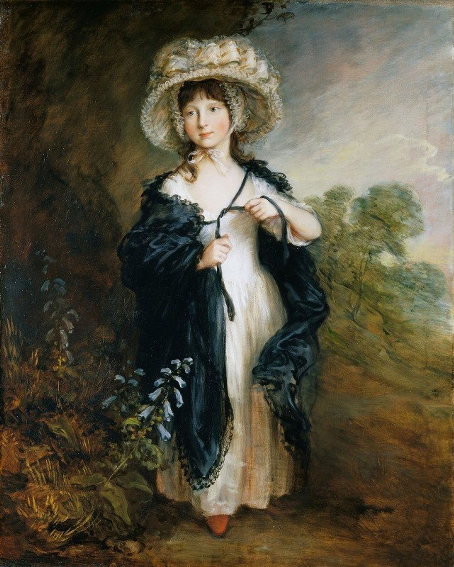 Miss Elizabeth Haverfield by Thomas Gainsborough