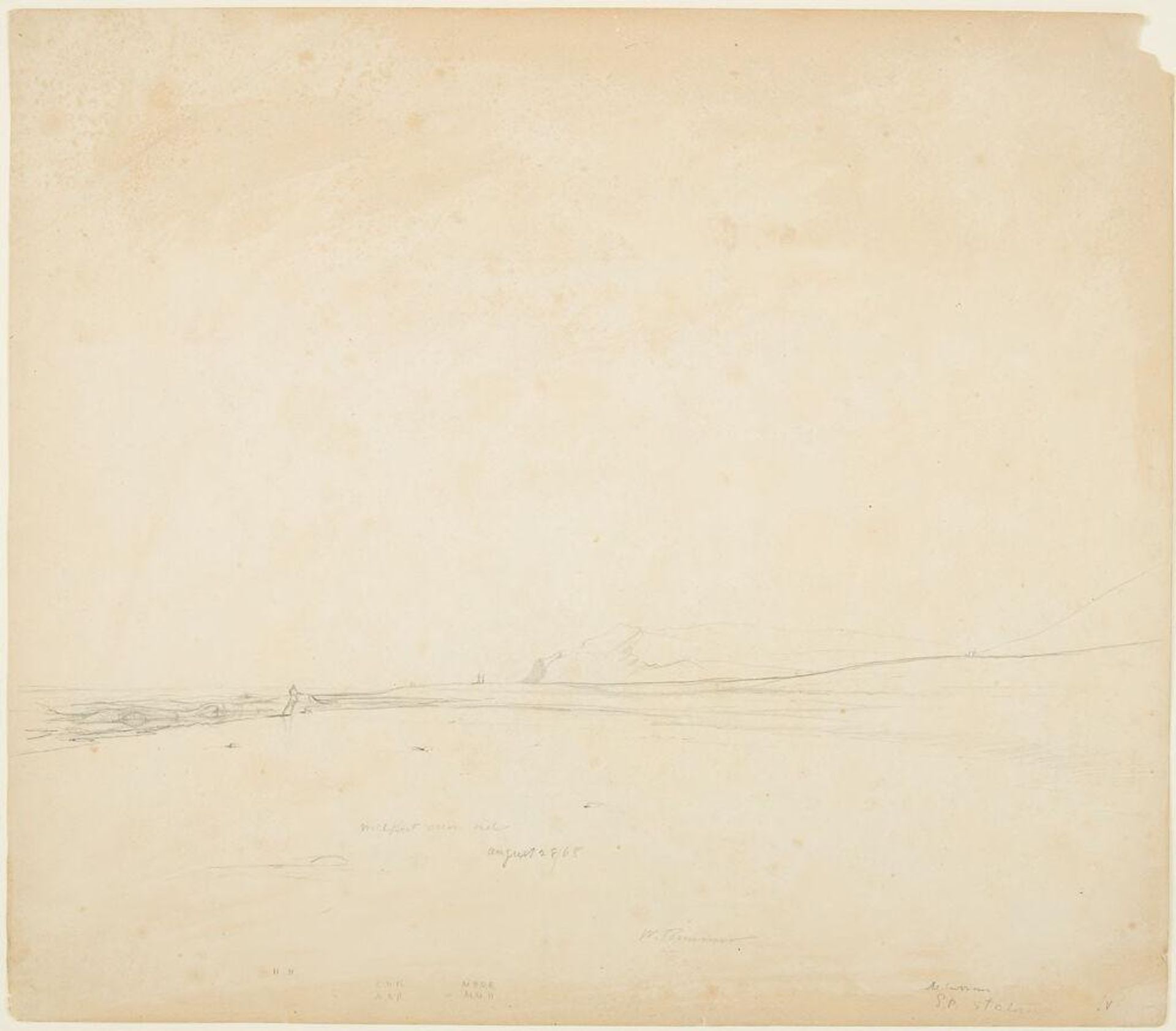 Beach at Wellfleet by William Rimmer