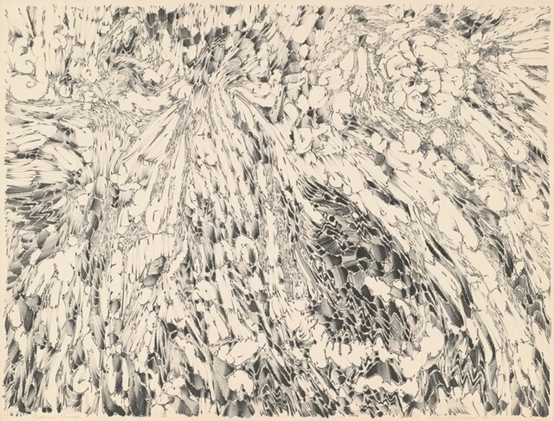 Feathered Passage by Lee Mullican