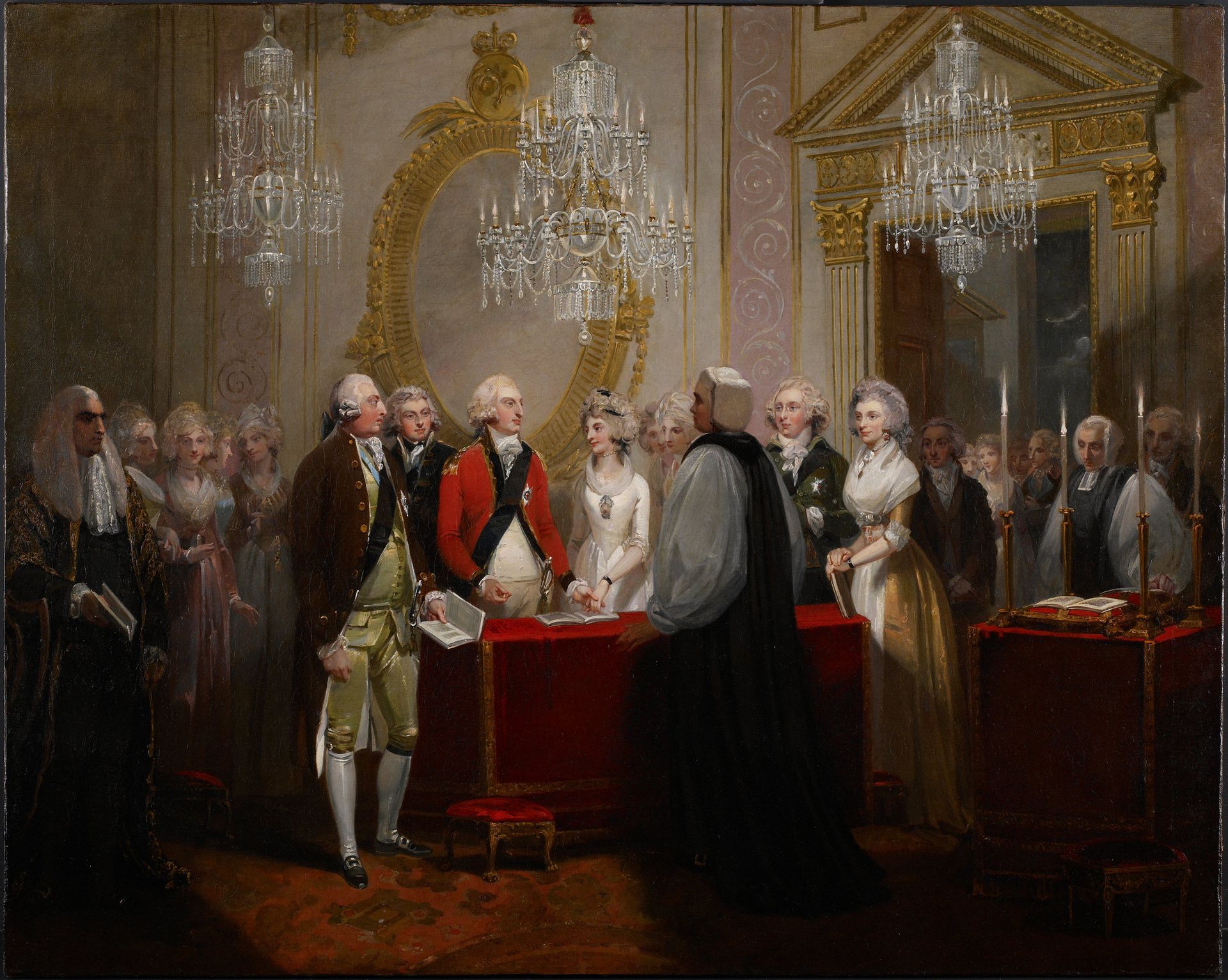 The Marriage of the Duke and Duchess of York by Henry Singleton
