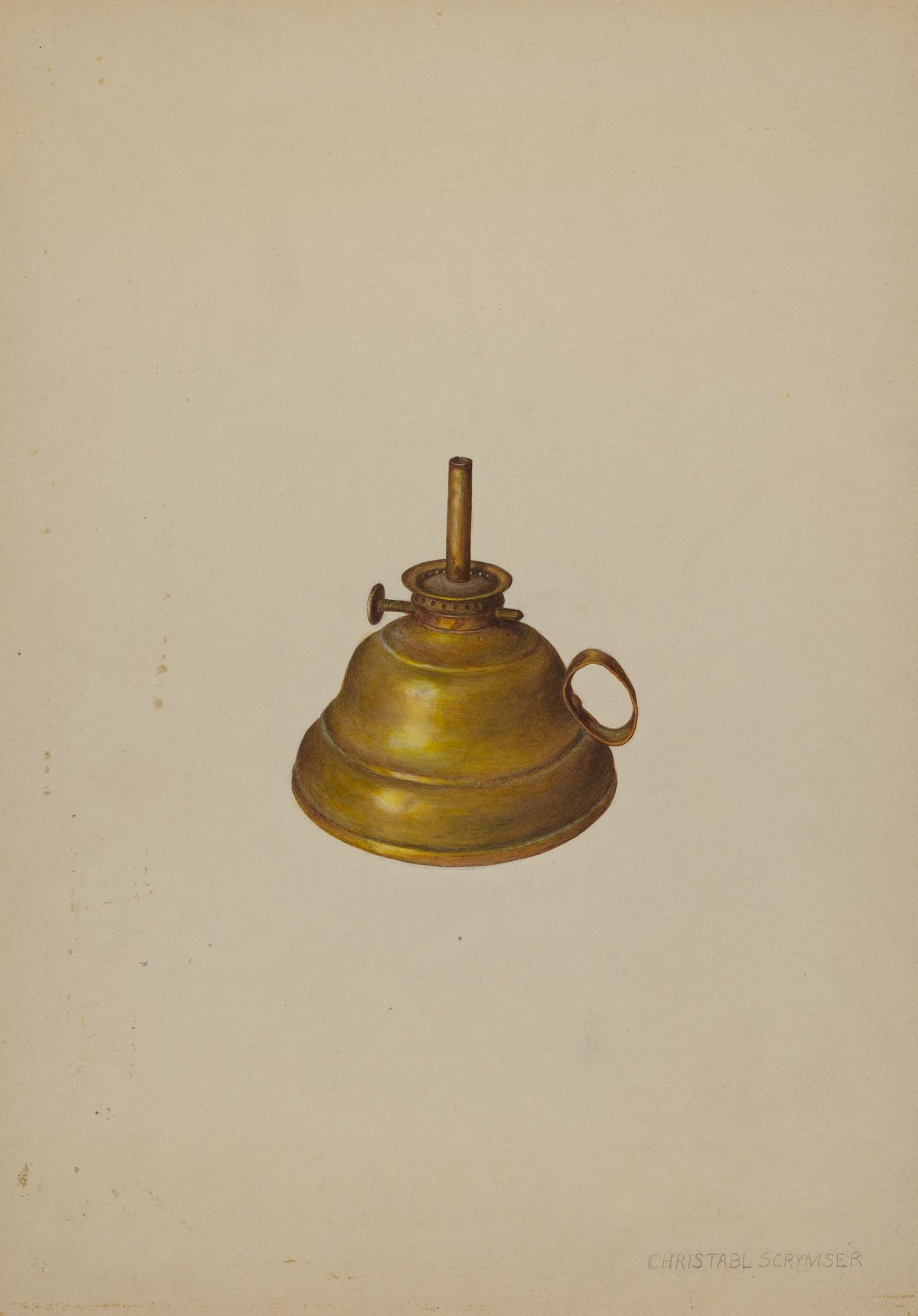 Camphene Lamp by Christabel Scrymser