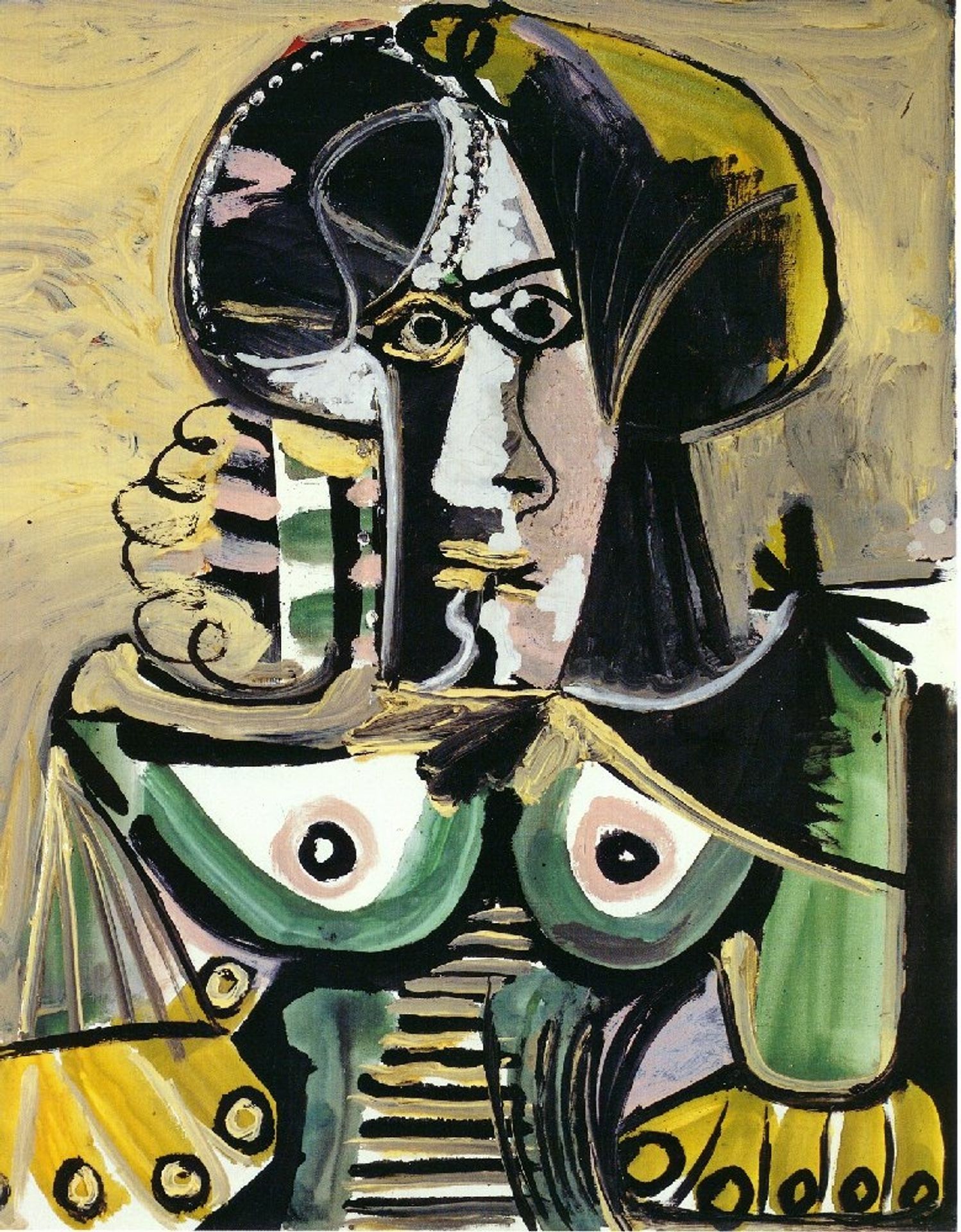 Bust of woman by Pablo Picasso