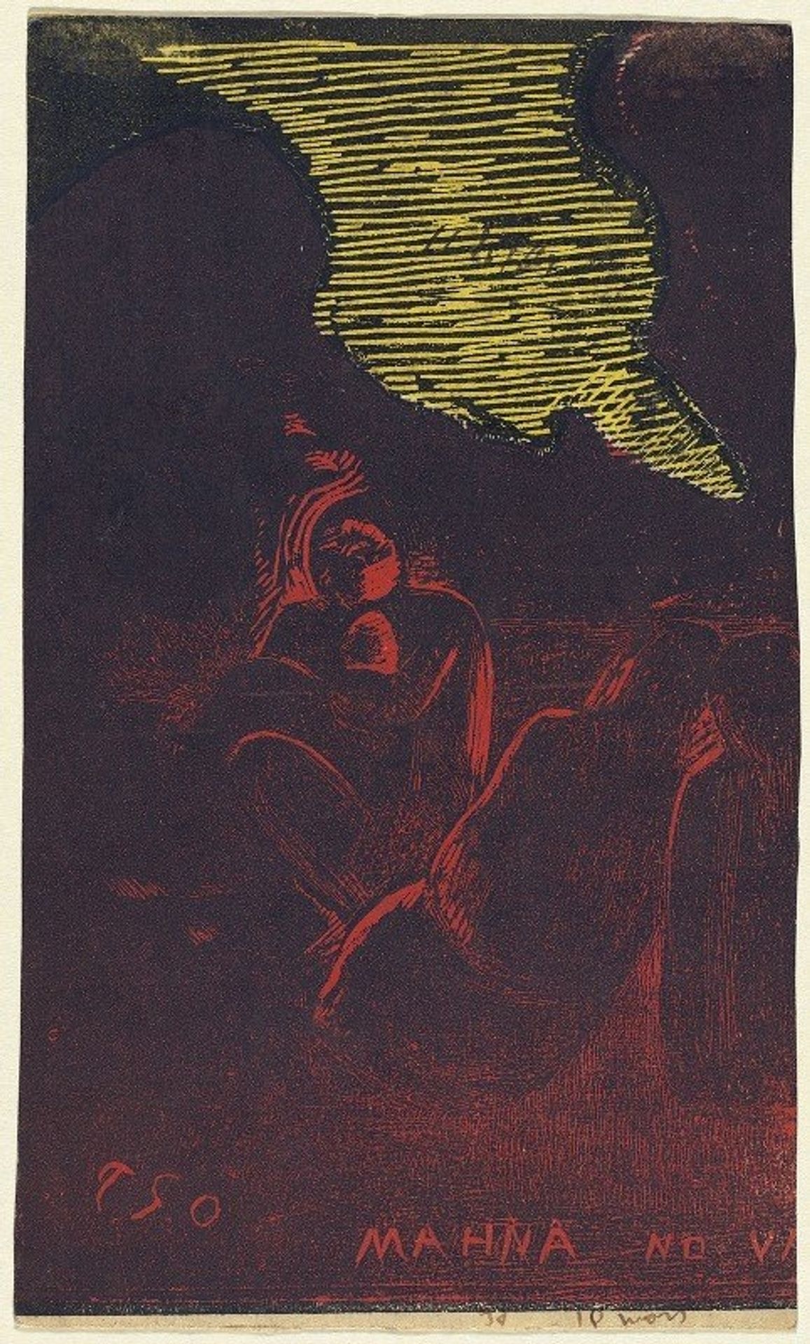 Mahna no Varua Ino by Paul Gauguin