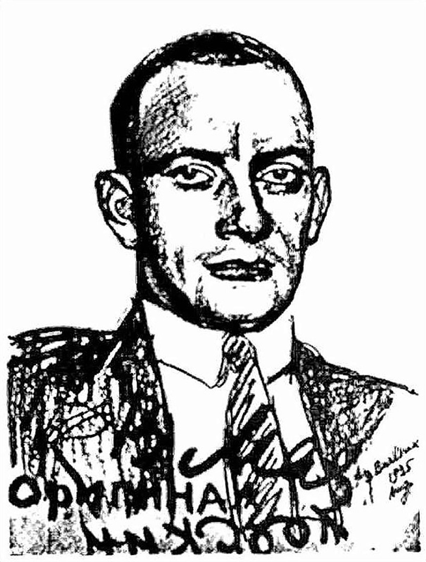 Vladimir Mayakovsky by David Burliuk