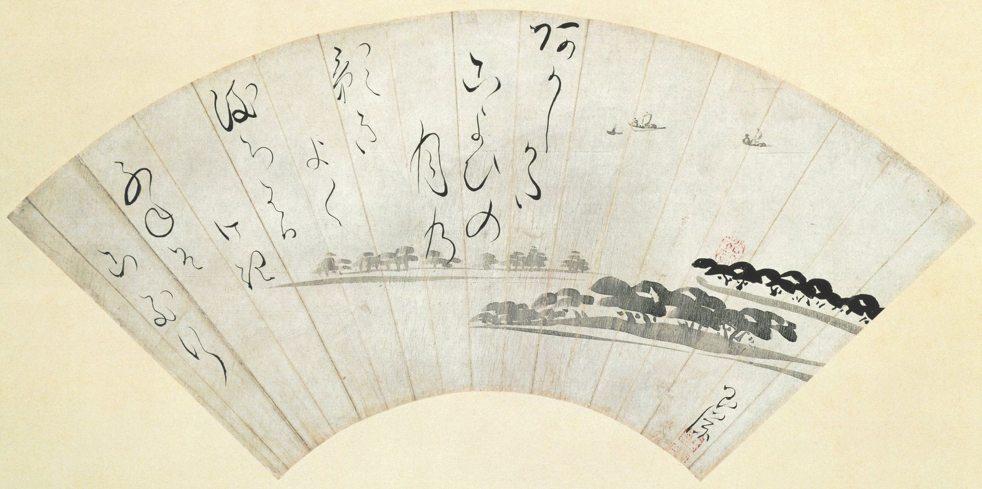 Akashi Bay by Ike (Tokuyama) Gyokuran