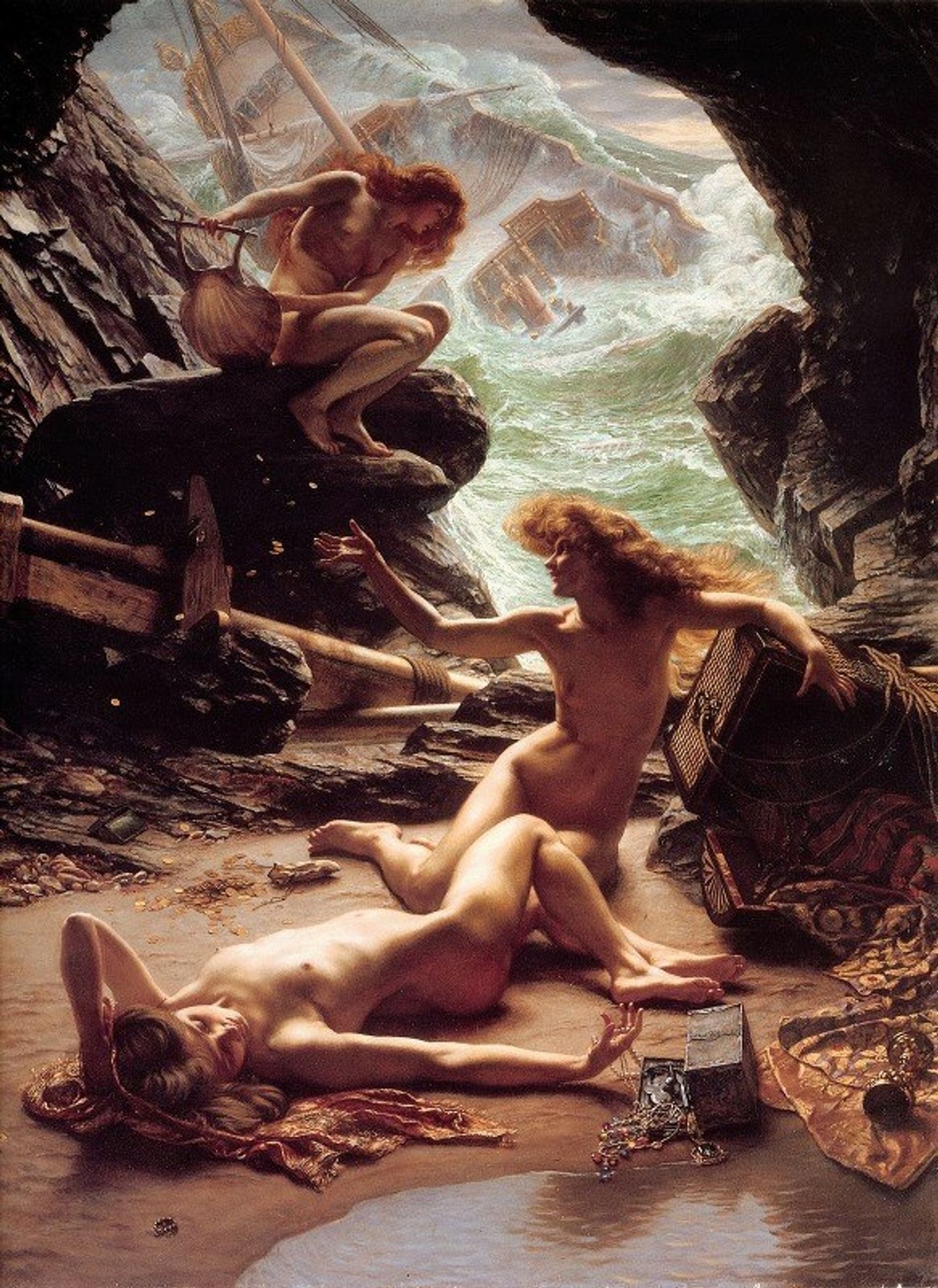 Cave of The Storm Nymphs by Edward John Poynter