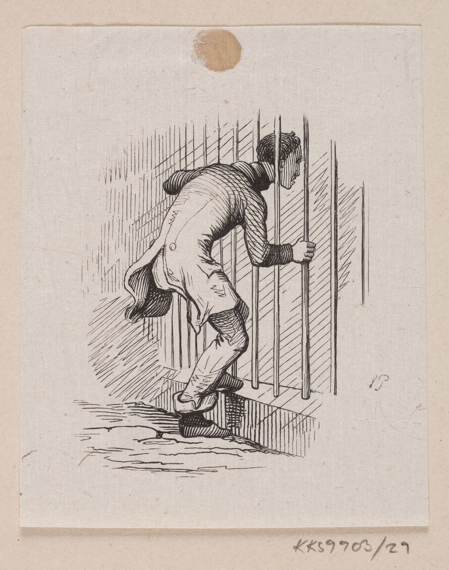 Illustration til "Lykkens Kalosker" i H.C. Andersen, "Eventyr og Historier", Bind 1 by H.P. Hansen