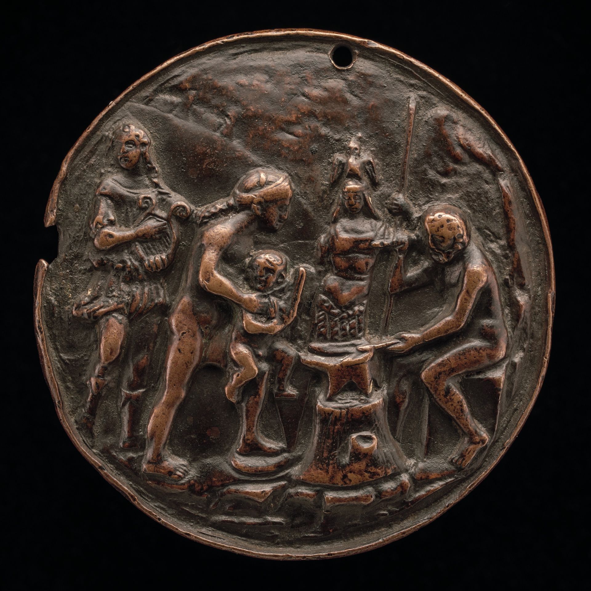 Apollo, Venus, Mars and Vulcan by Master M.C.