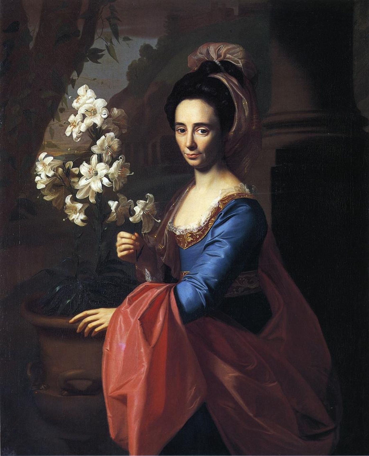 Mrs. Moses Gill (Rebecca Boylston) by John Singleton Copley