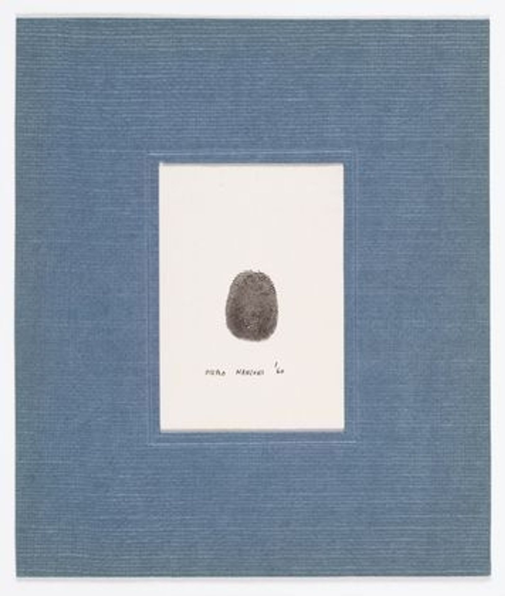 Thumbprint by Piero Manzoni