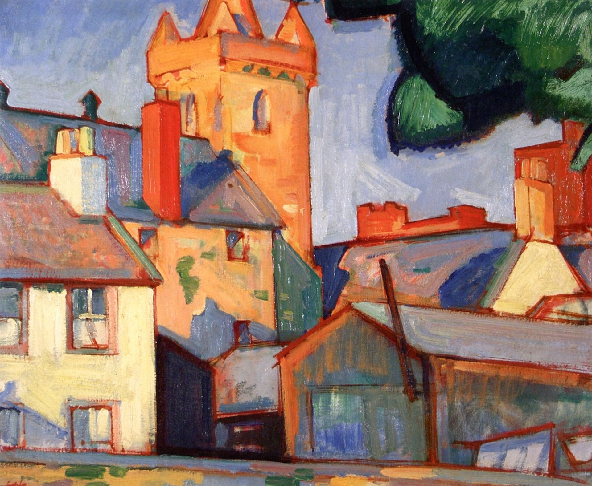 Kirkcudbright by Samuel Peploe