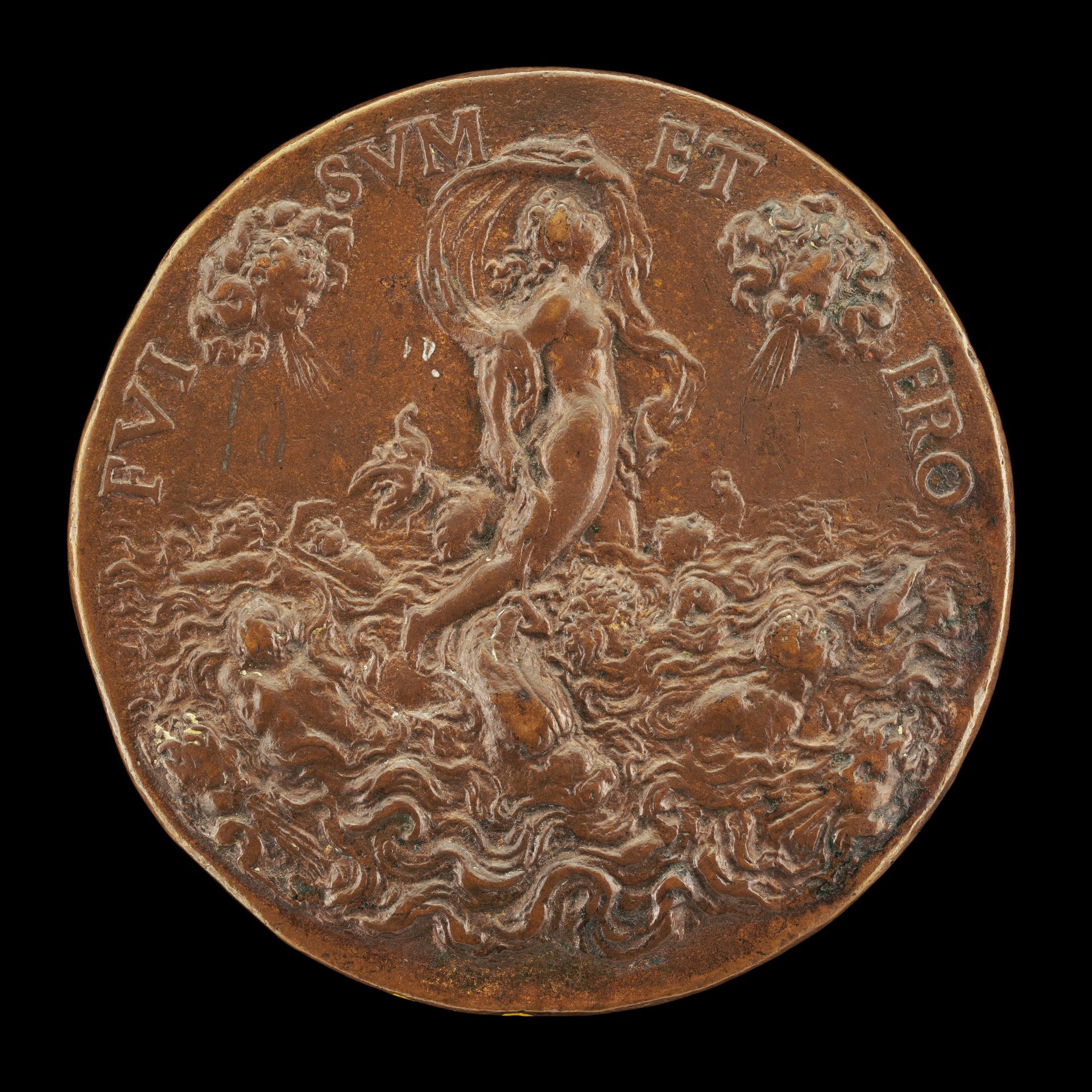 Fortune on a Dolphin [reverse] by Pier Paolo Galeotti