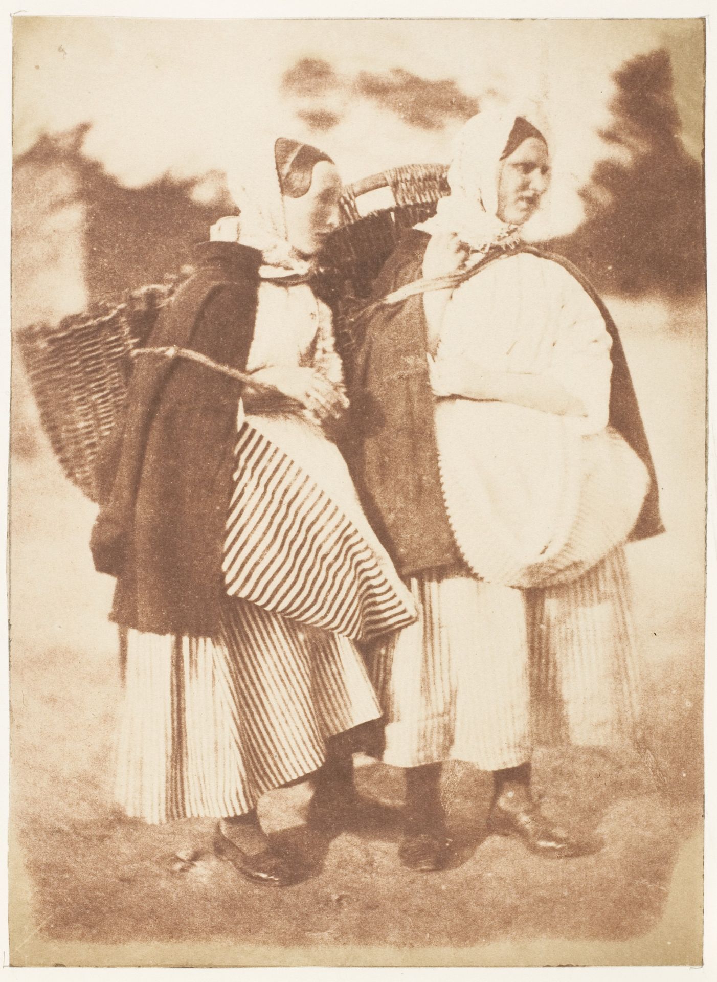 Newhaven Fishwives by Hill and Adamson