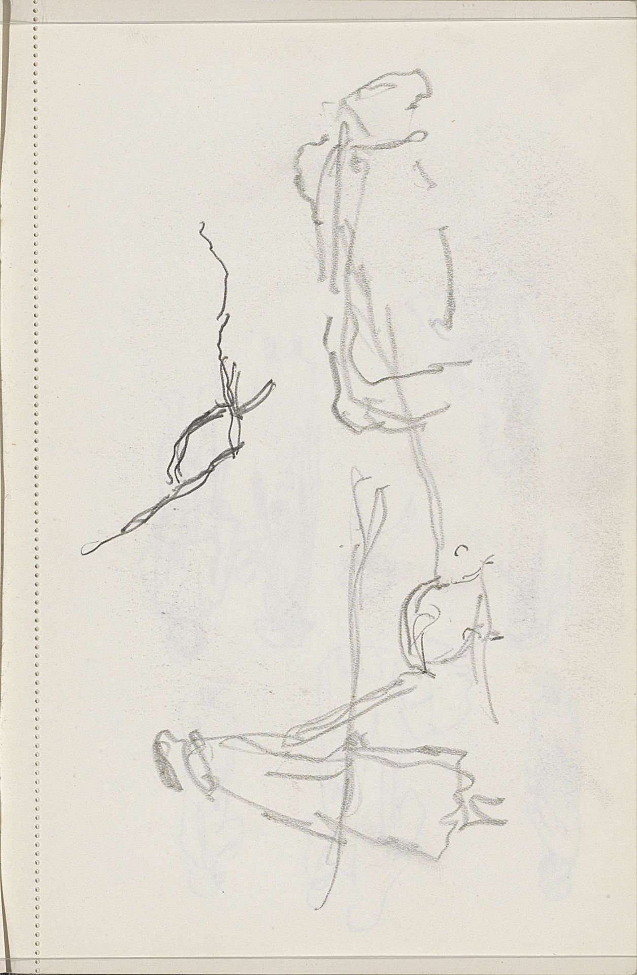 Figuurstudies by Cornelis Vreedenburgh